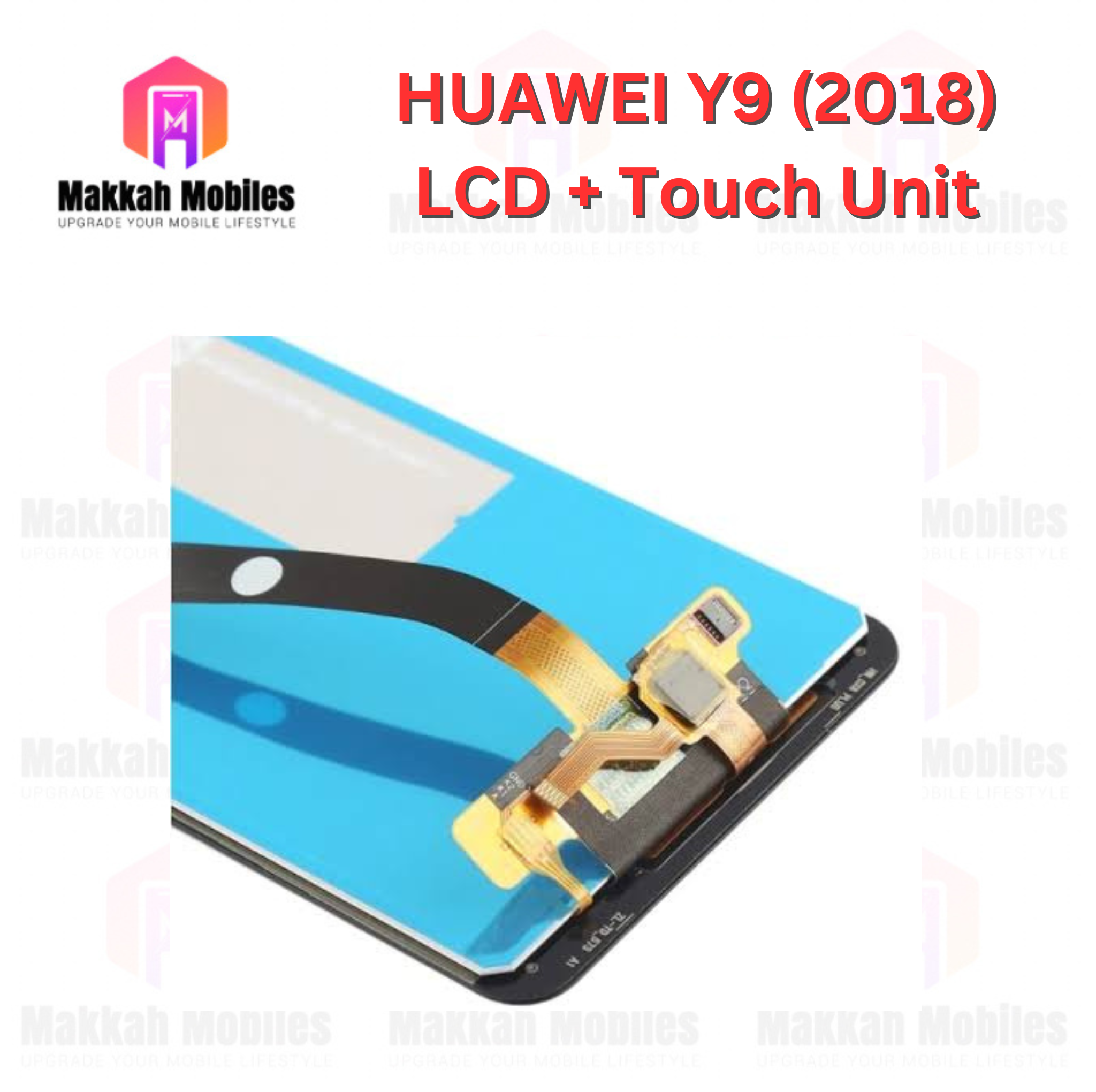 Huawei Y9 2018 LCD + TouCh Complete Panel Unit Replacement