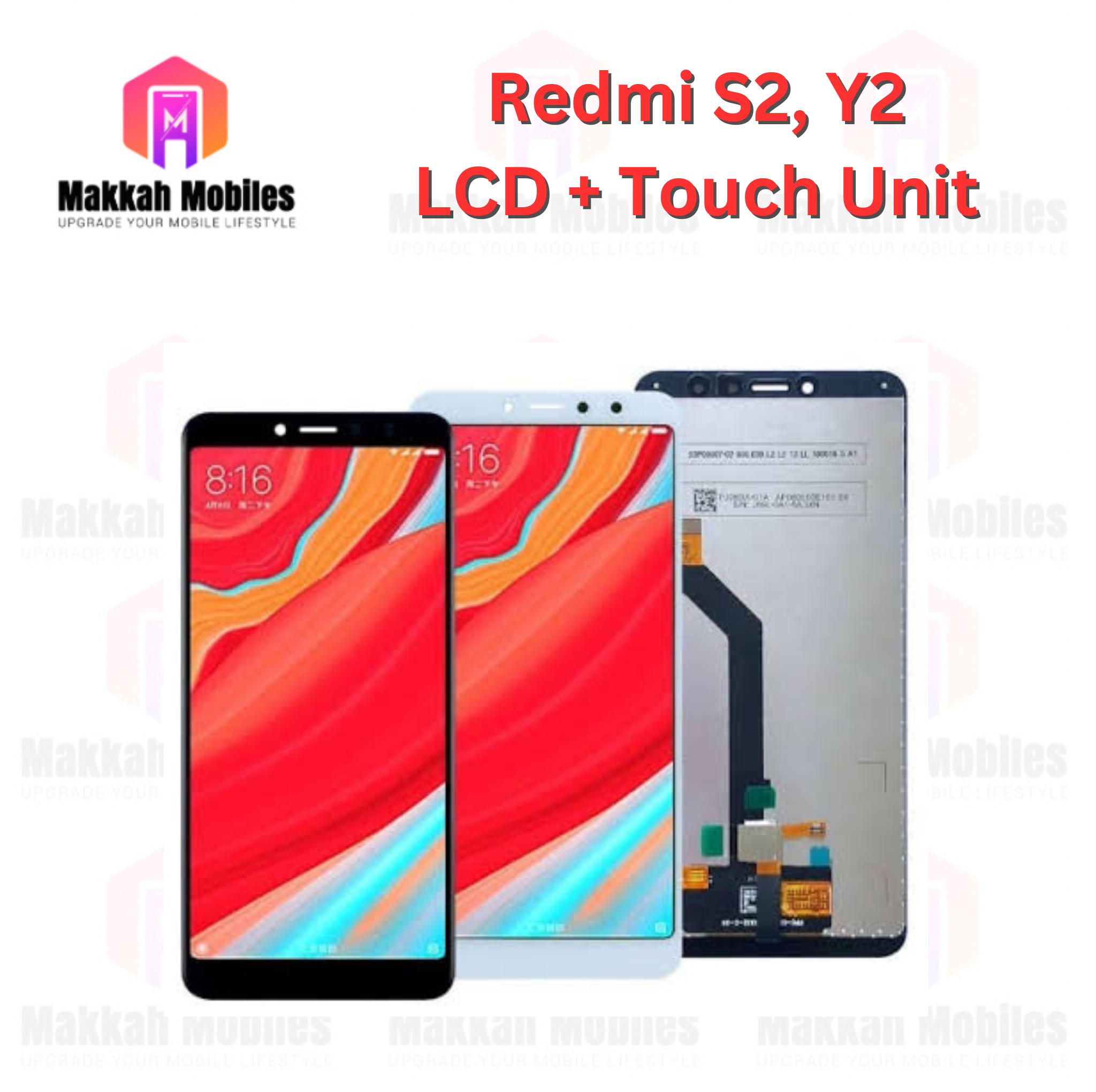 Xiaomi Redmi S2, Y2 LCD + Touch Complete Panel Unit