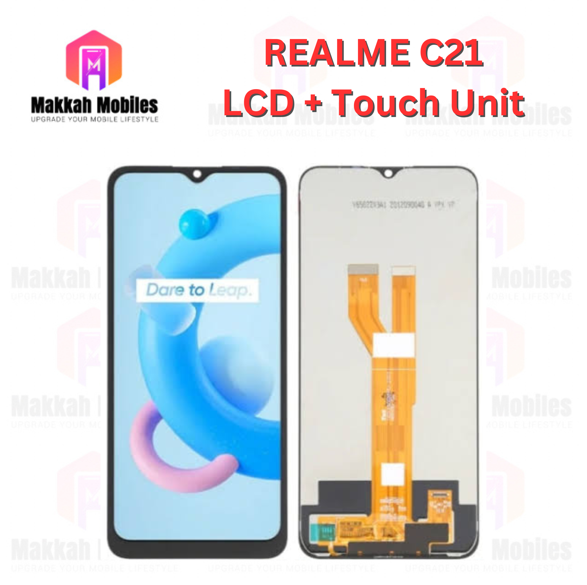 Realme C21 LCD + Touch Complete Panel Unit