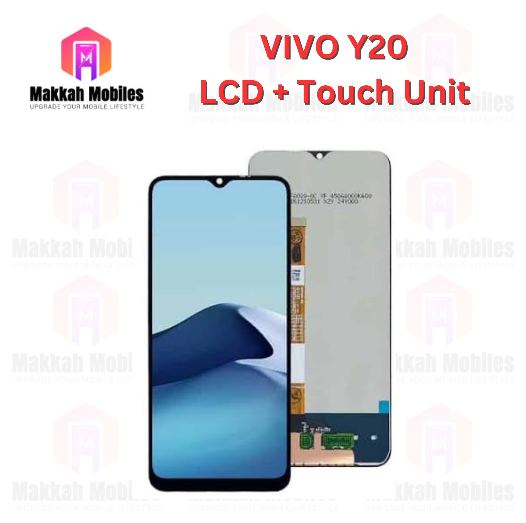 Vivo Y20 LCD + Touch Complete Panel Unit