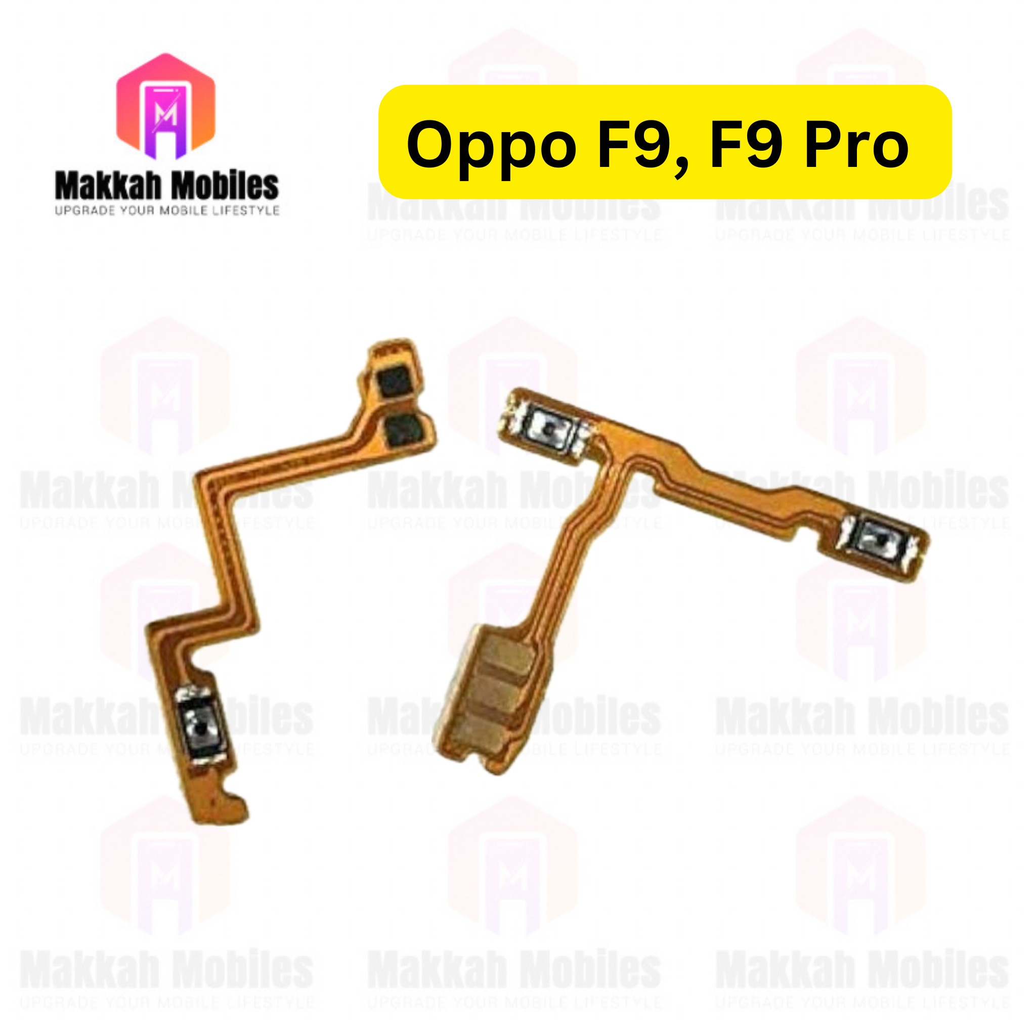 Oppo F9, F9 Pro Power Button On Off Strip Volume Flex