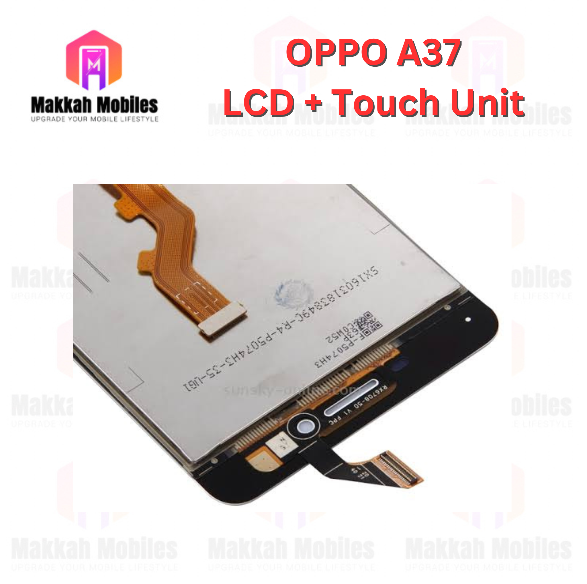 Oppo A37 LCD + Touch Complete Panel Unit