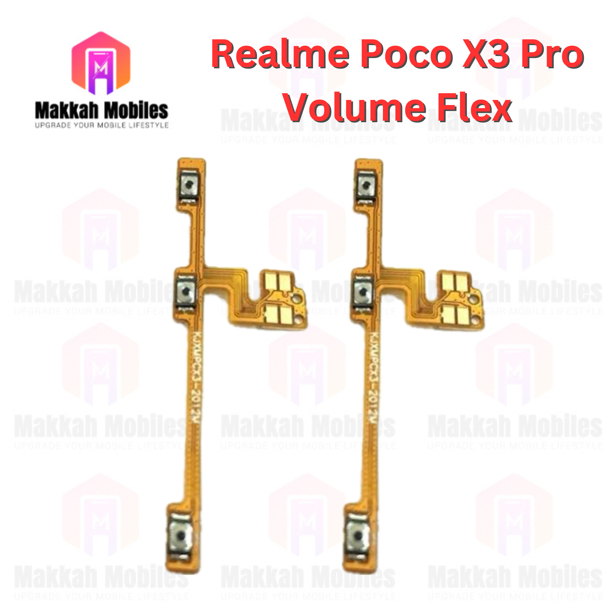 Realme Poco X3 Pro Volume Button Flex Power On Off Strip Replacement