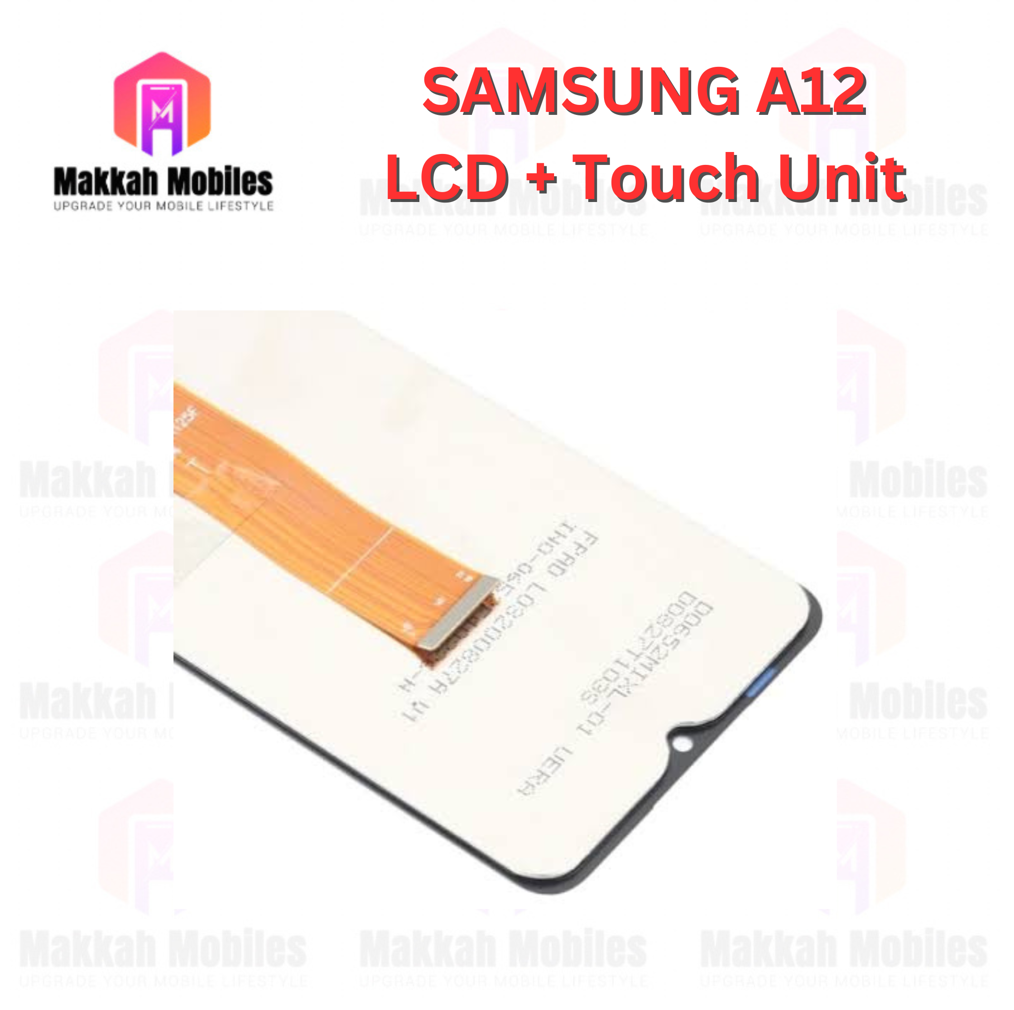 Samsung A12 LCD + Touch Complete Panel Unit