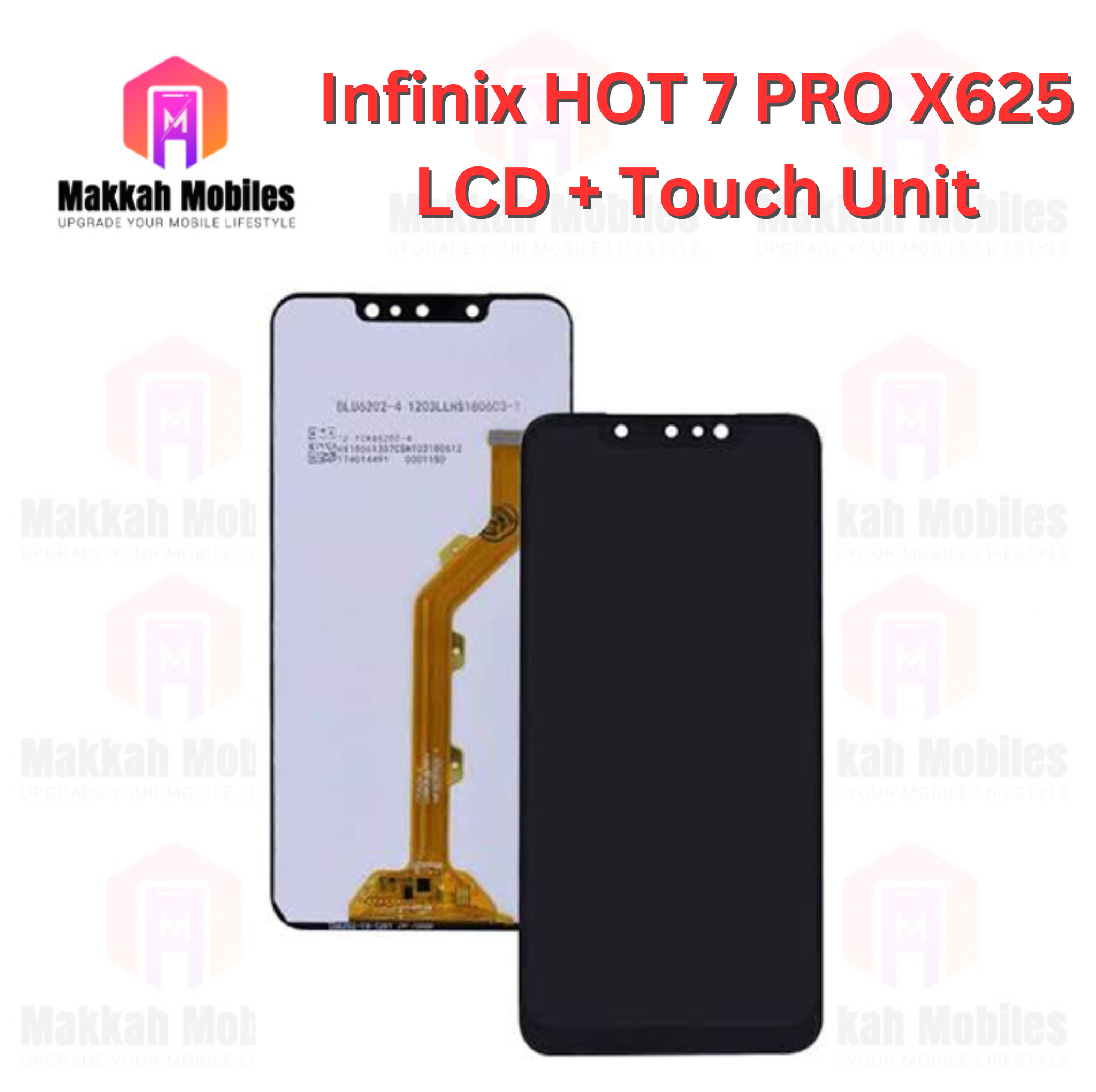 Infinix Hot 7 Pro X625 LCD + Touch Complete Panel Unit