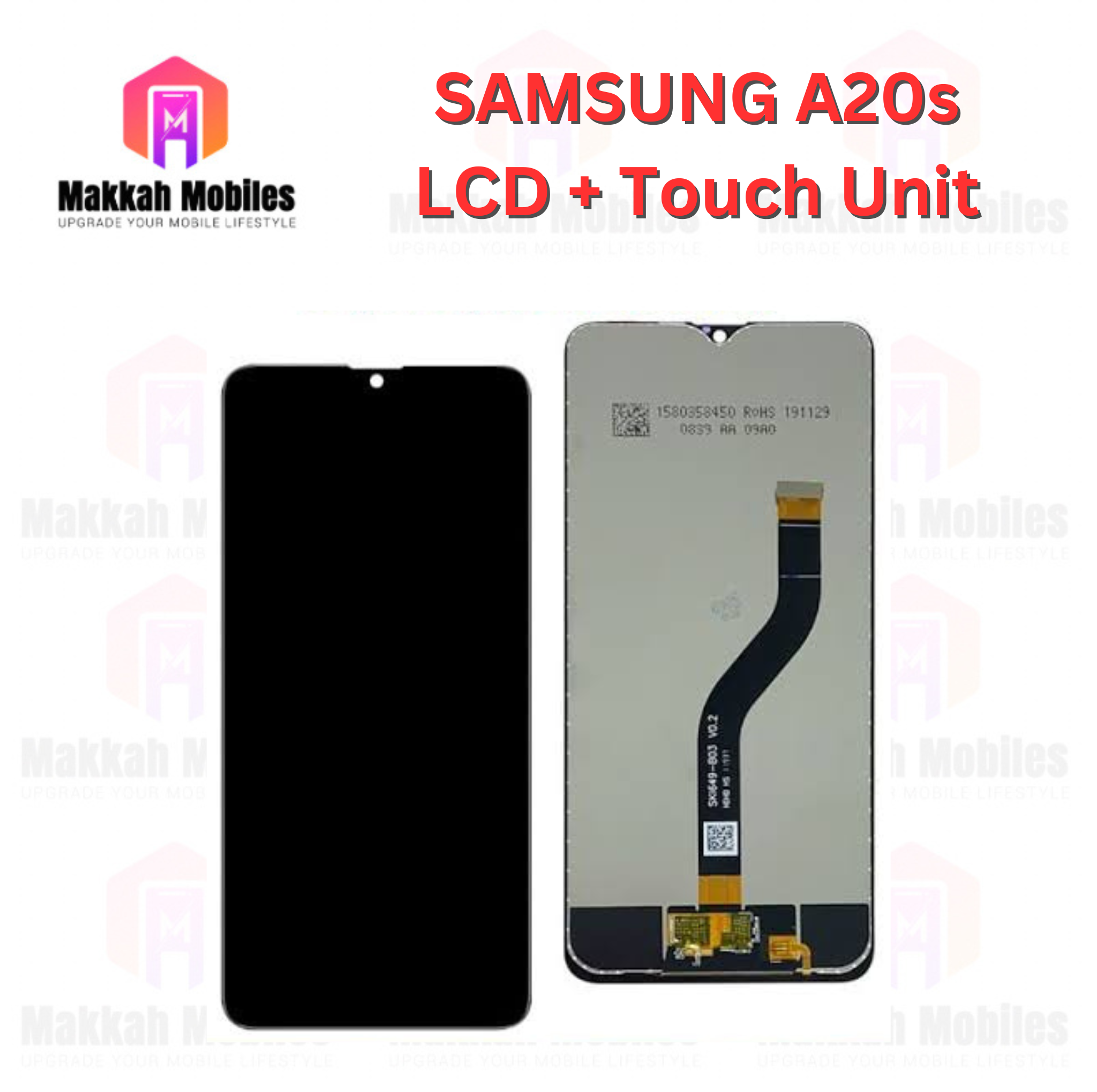 Samsung A20s LCD + Touch Complete Panel Unit