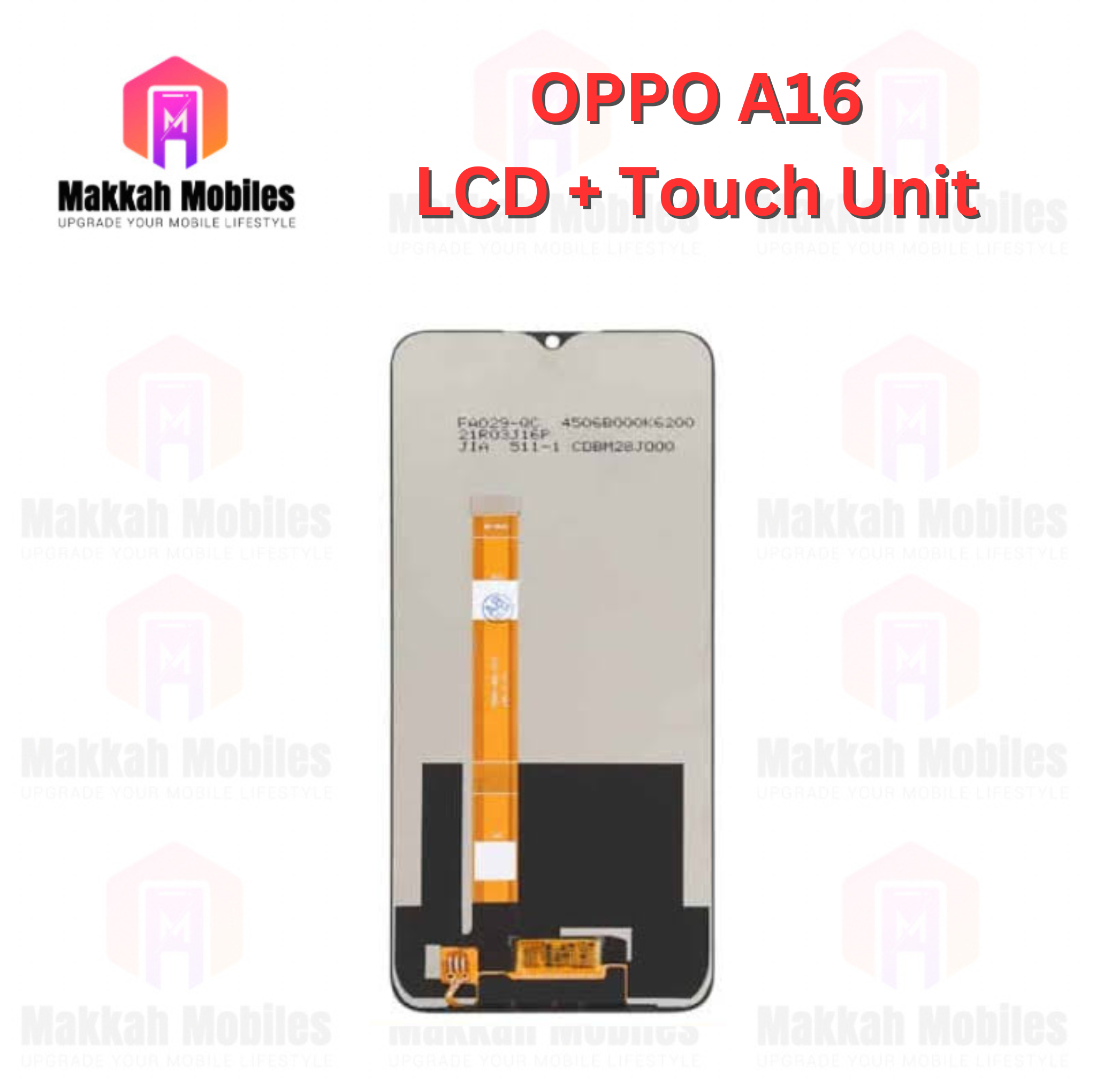 Oppo A16 LCD + Touch Complete Panel Unit