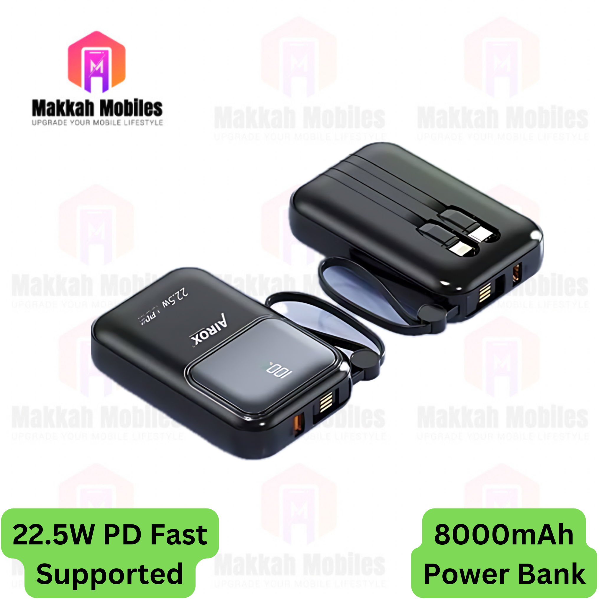 PB-09 22.5W Super Fast Charge PD20W 8000mAh PowerBank