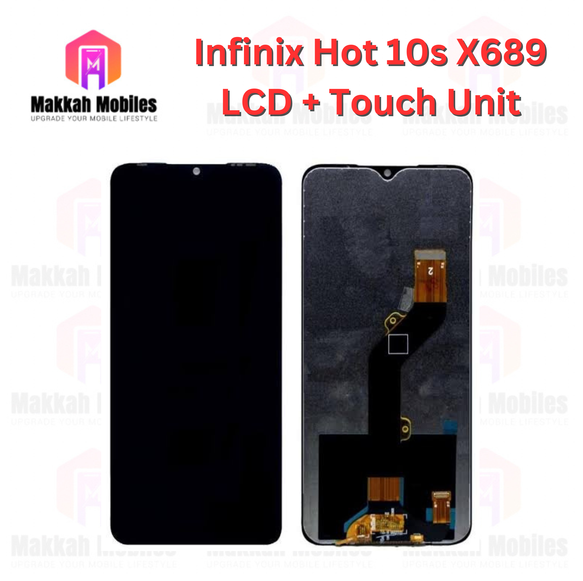 Infinix Hot 10s X689 LCD + Touch Complete Panel Unit