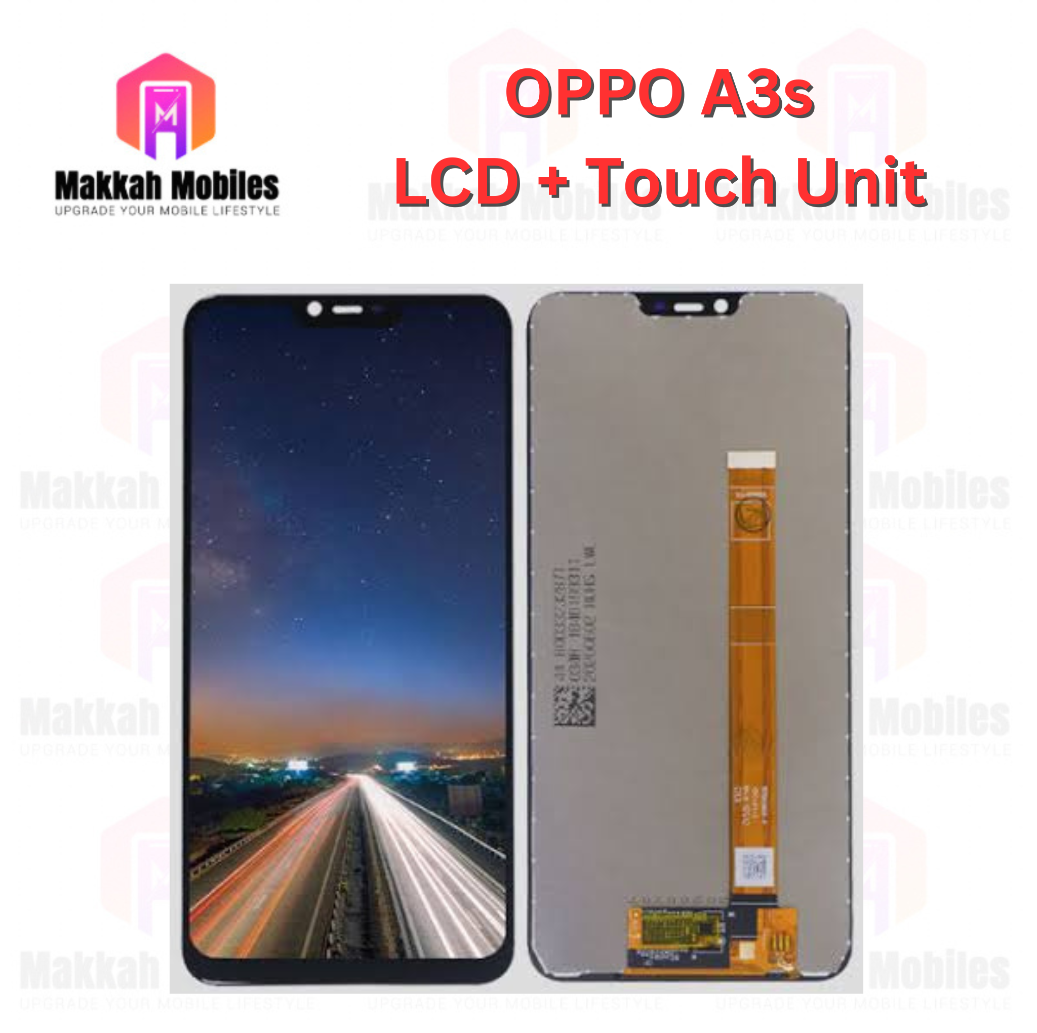 Oppo A3s LCD + Touch Complete Panel Unit