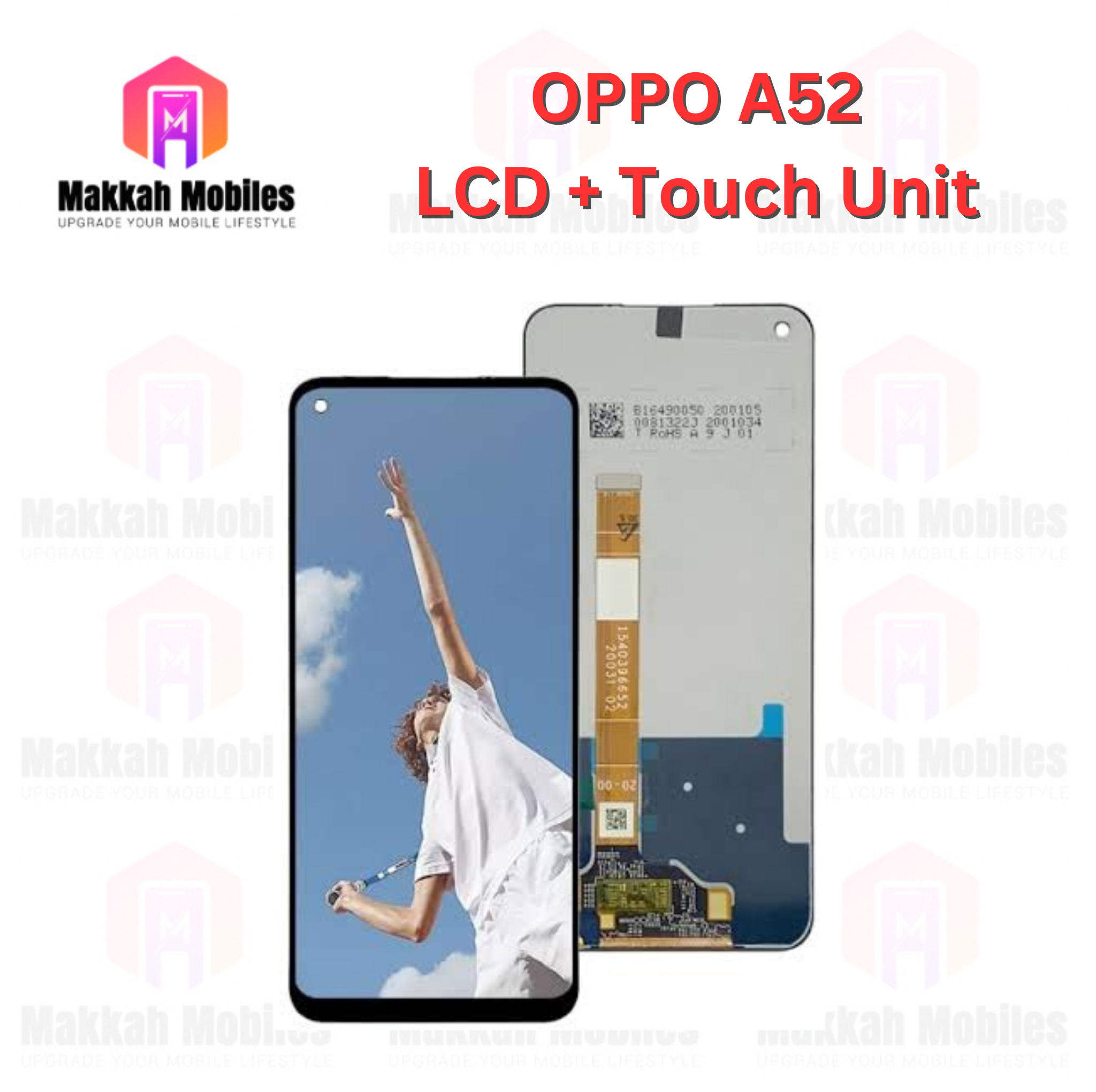 Oppo A52 LCD + Touch Complete Panel Unit