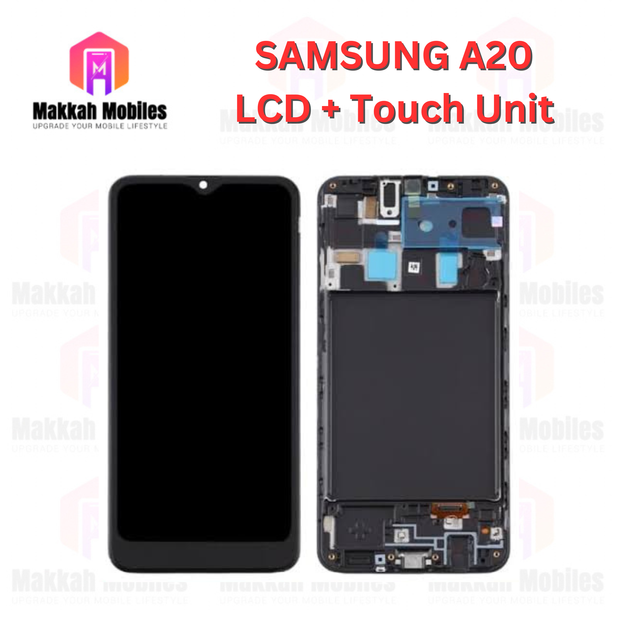 Samsung A20 LCD + Touch Complete Panel Unit