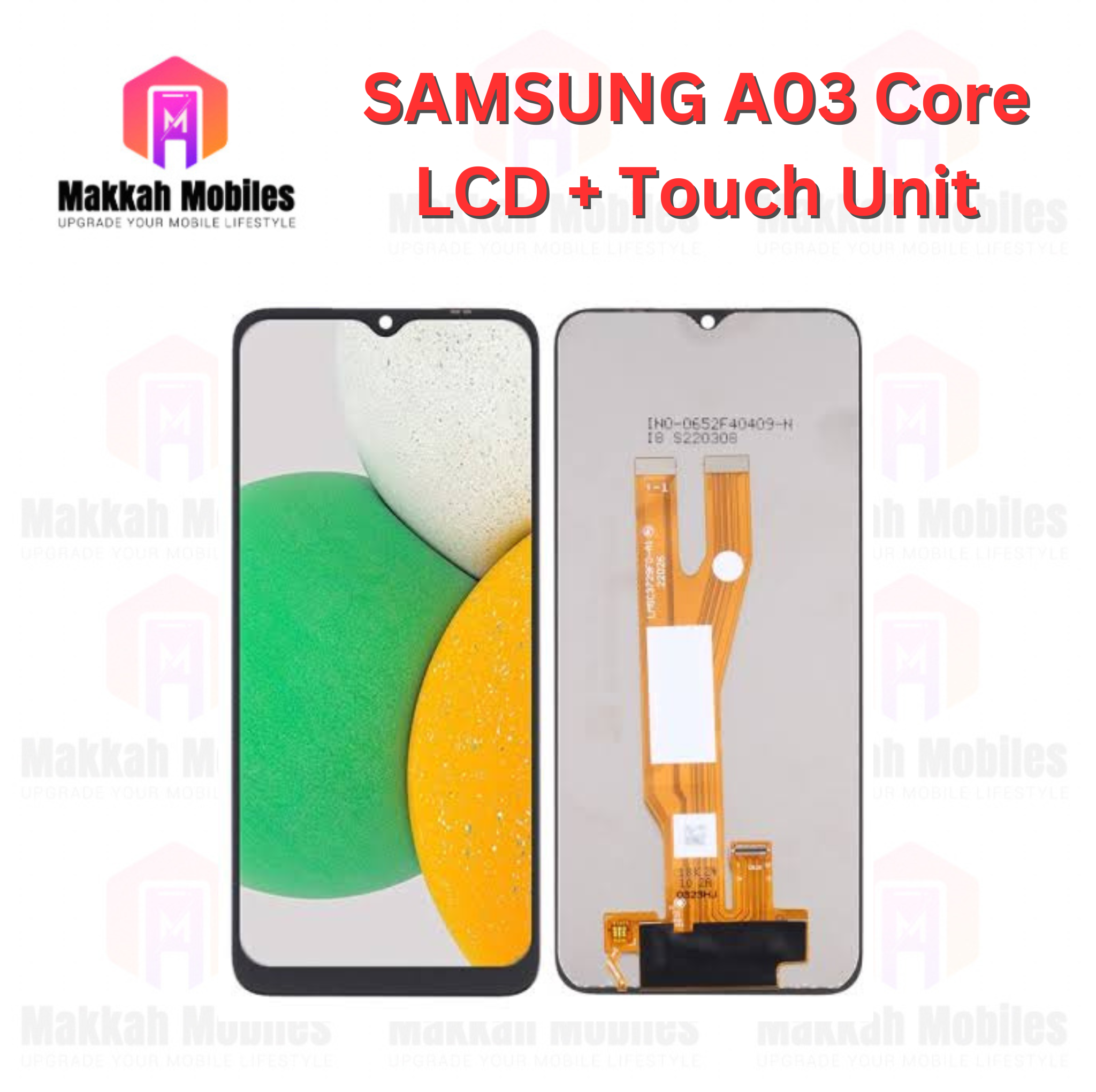 Samsung A03 Core LCD + Touch Complete Panel Unit