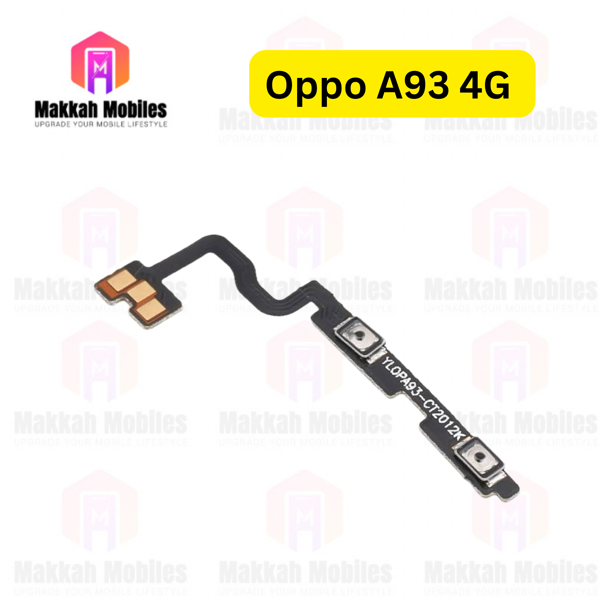 Oppo A93 4G Power Button On Off Strip Volume Flex