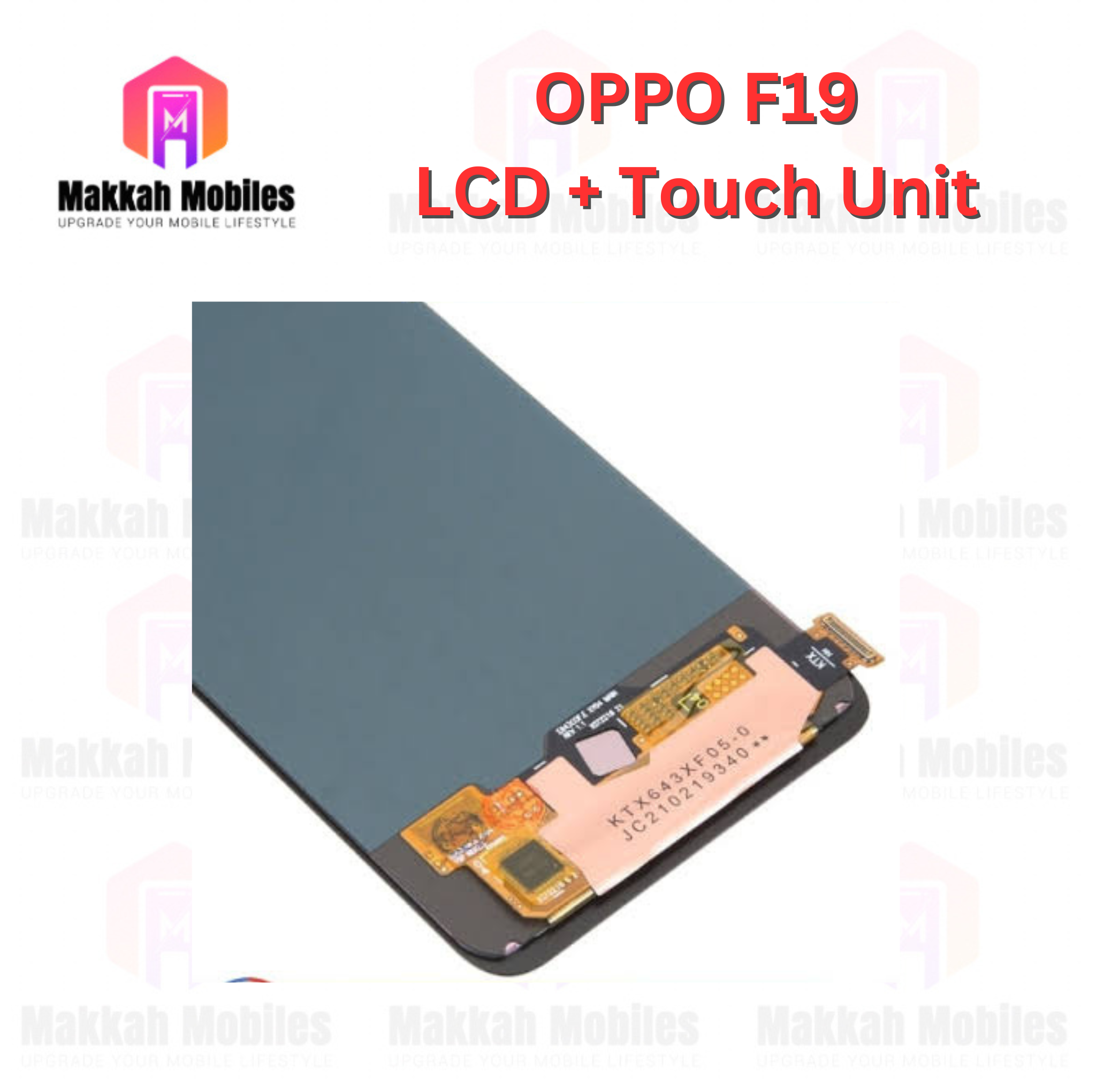 Oppo F19 LCD + Touch Complete Panel Unit