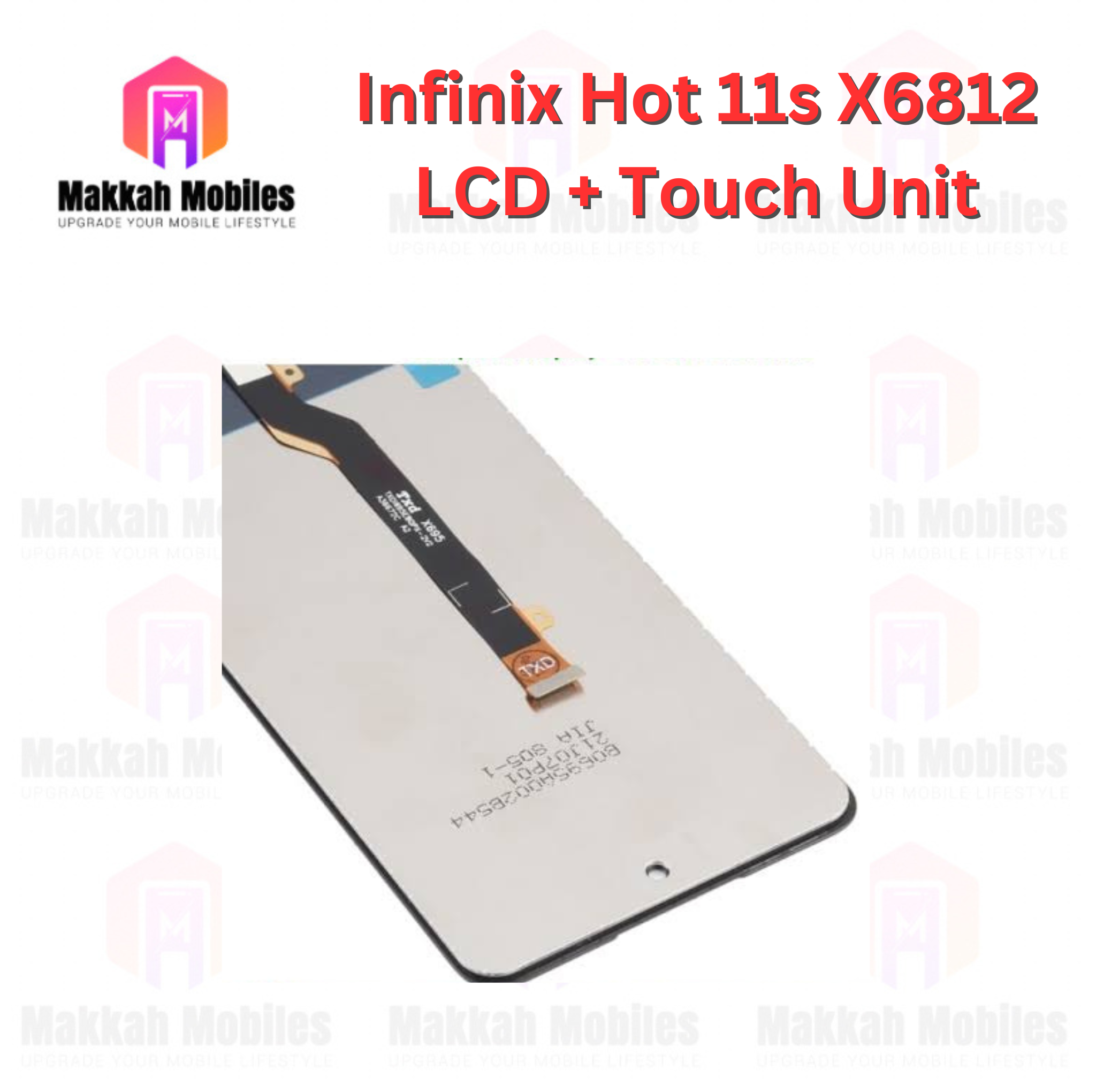 Infinix Hot 11s X6812 LCD + Touch Complete Panel Unit