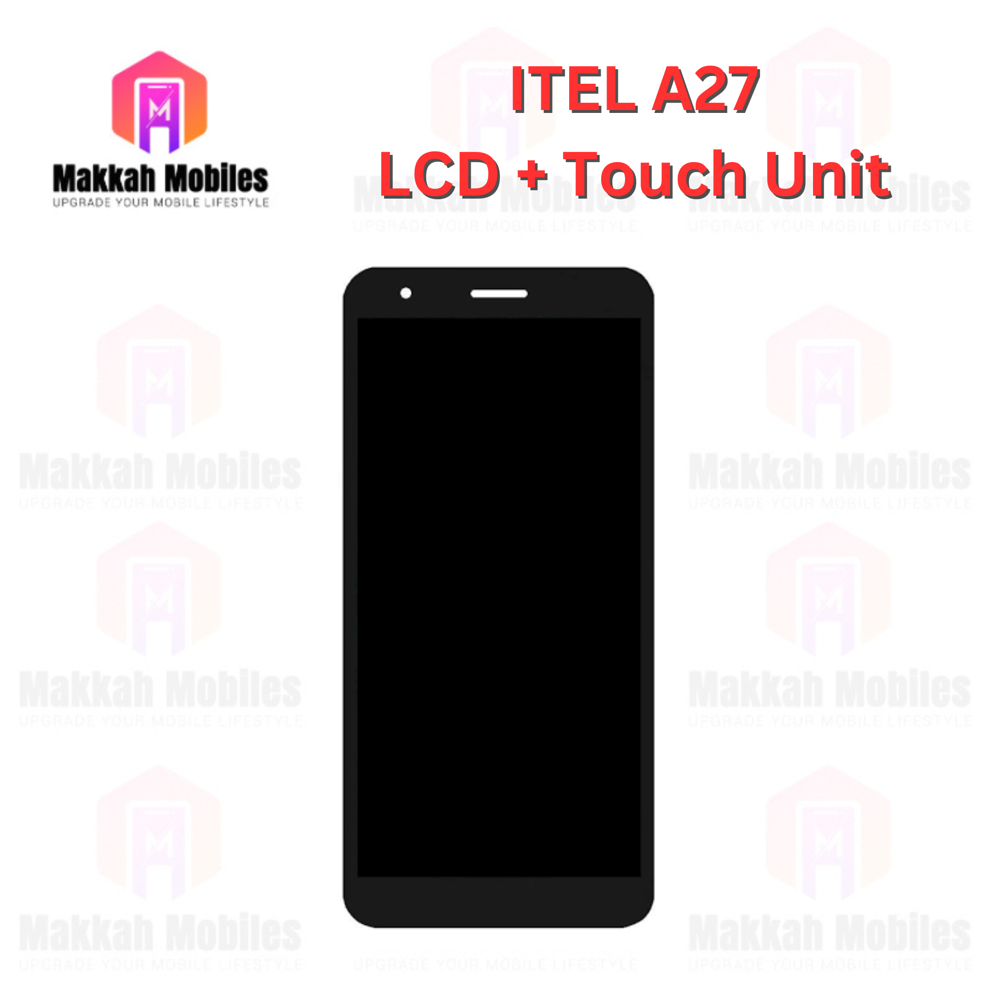 Itel A27 LCD + Touch Complete Panel Unit