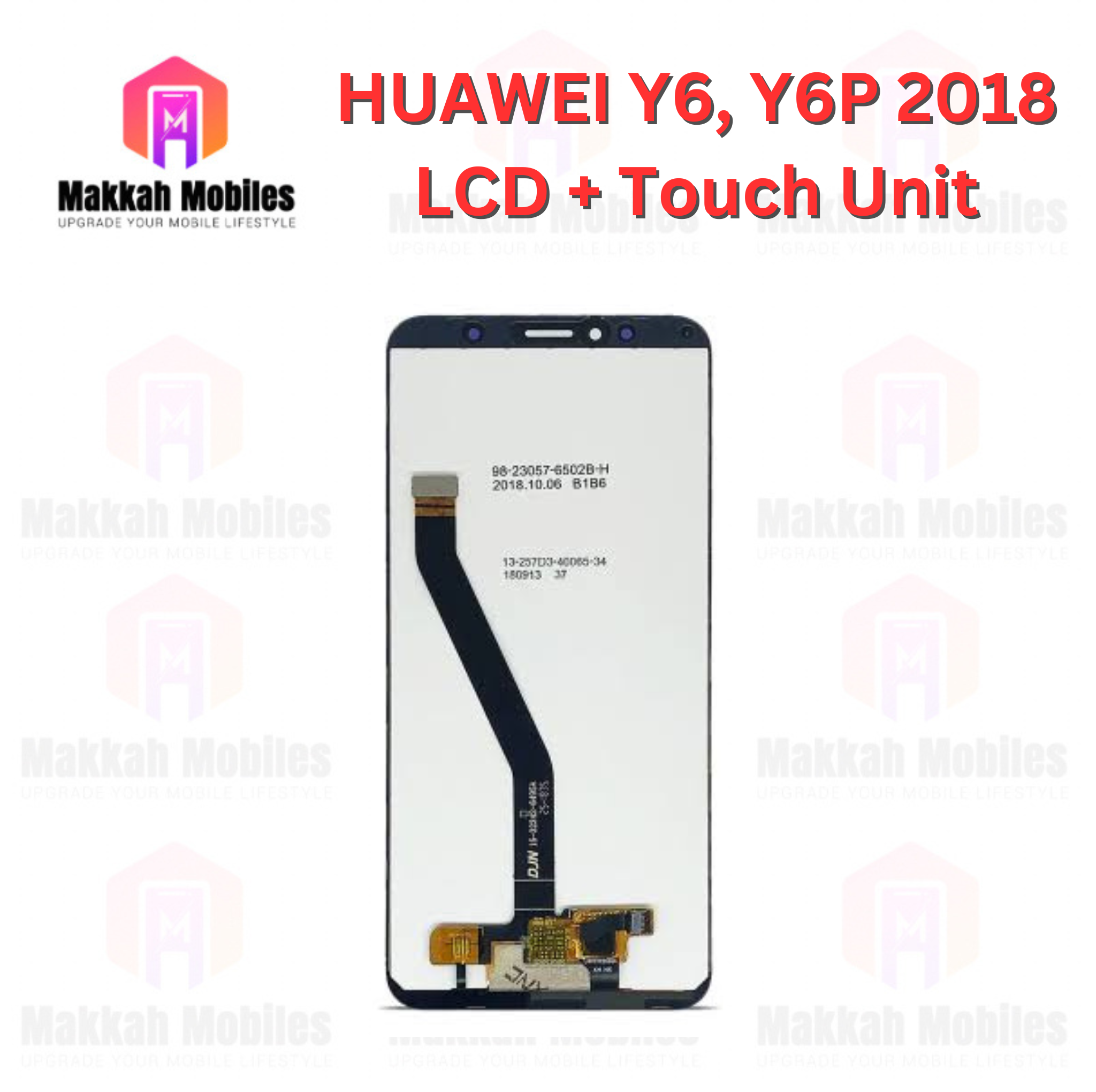 Huawei Y6, Y6 Prime 2018 LCD + Touch Complete Panel Unit