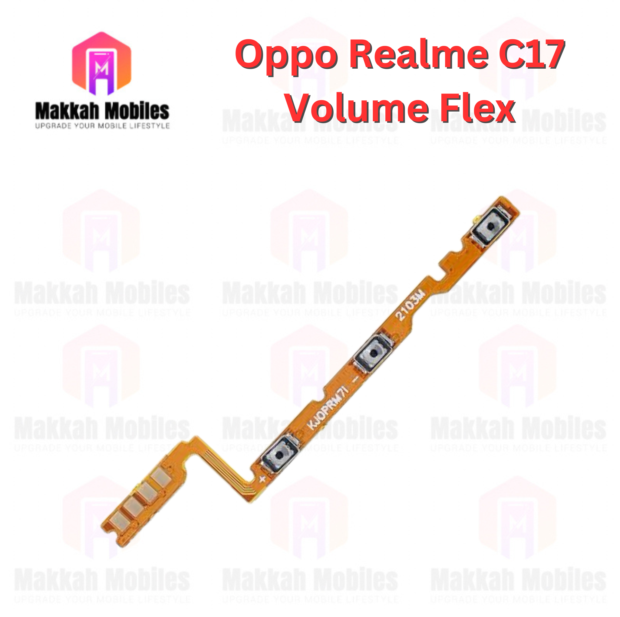 Oppo Realme C17 Volume Button Flex Power On Off Strip Replacement