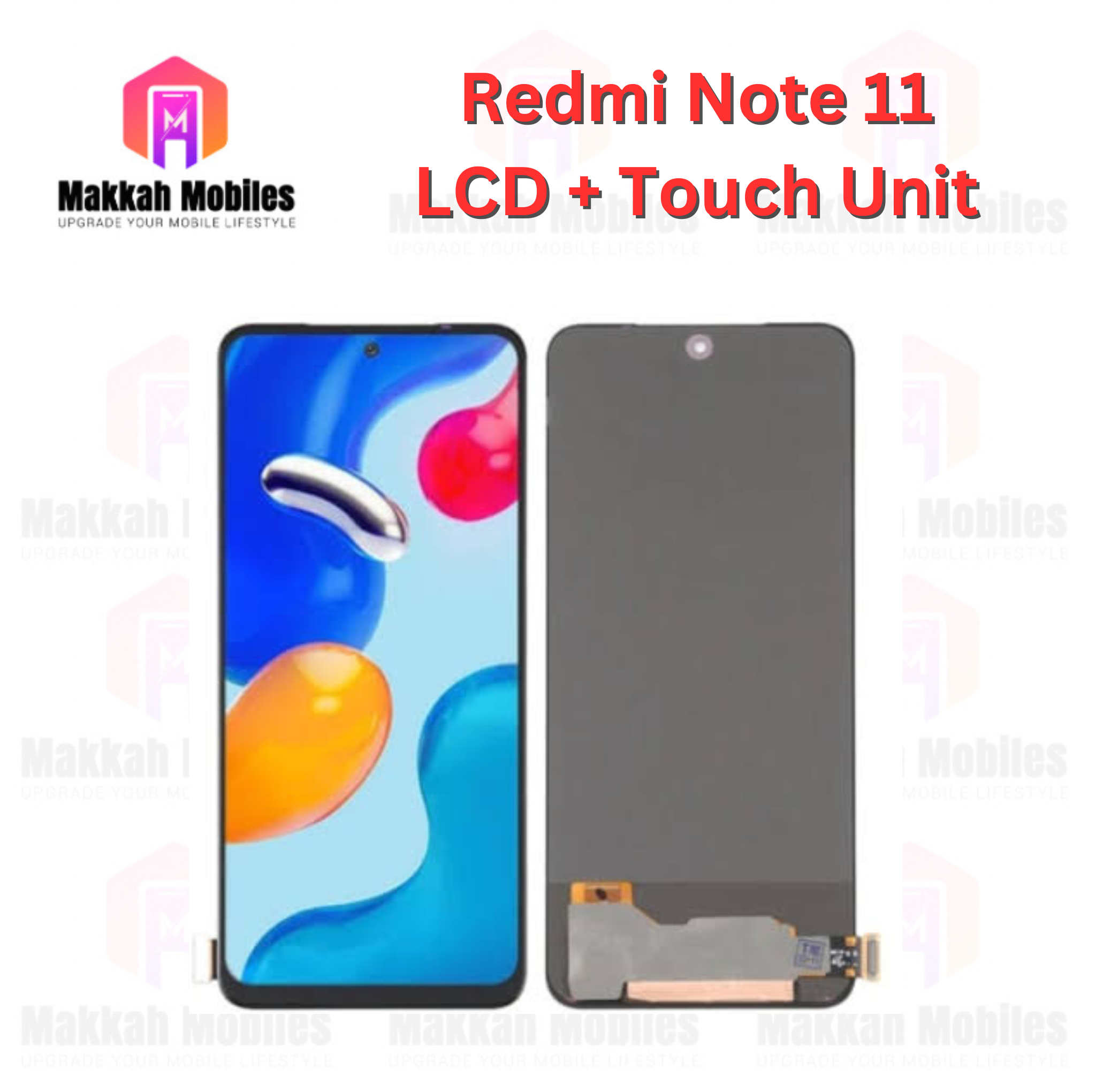 Xiaomi Redmi Note 11 INCL LCD + Touch Complete Panel Unit