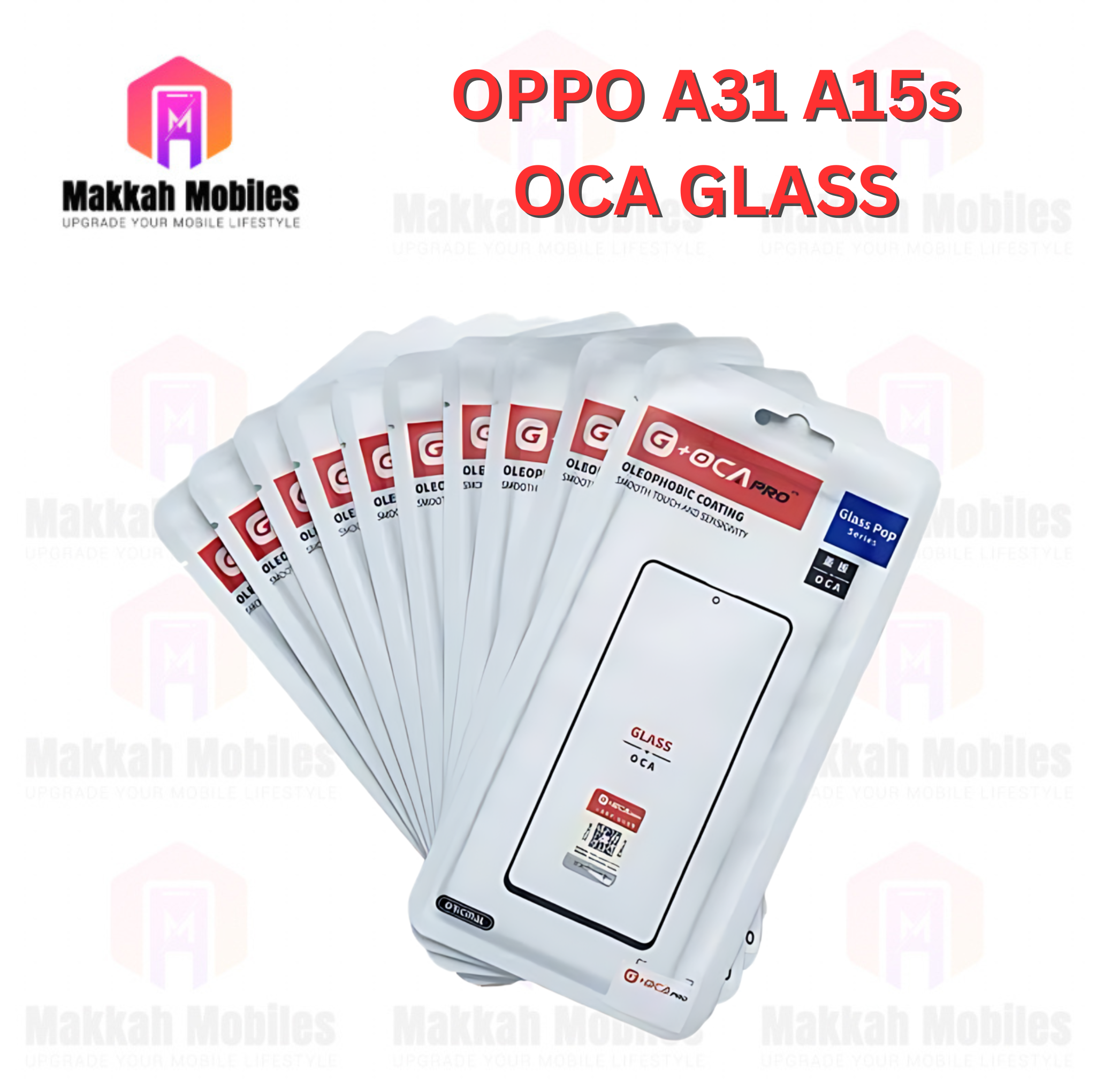 Oppo A31 A15s OCA + Touch Glass Digitizer Replacement