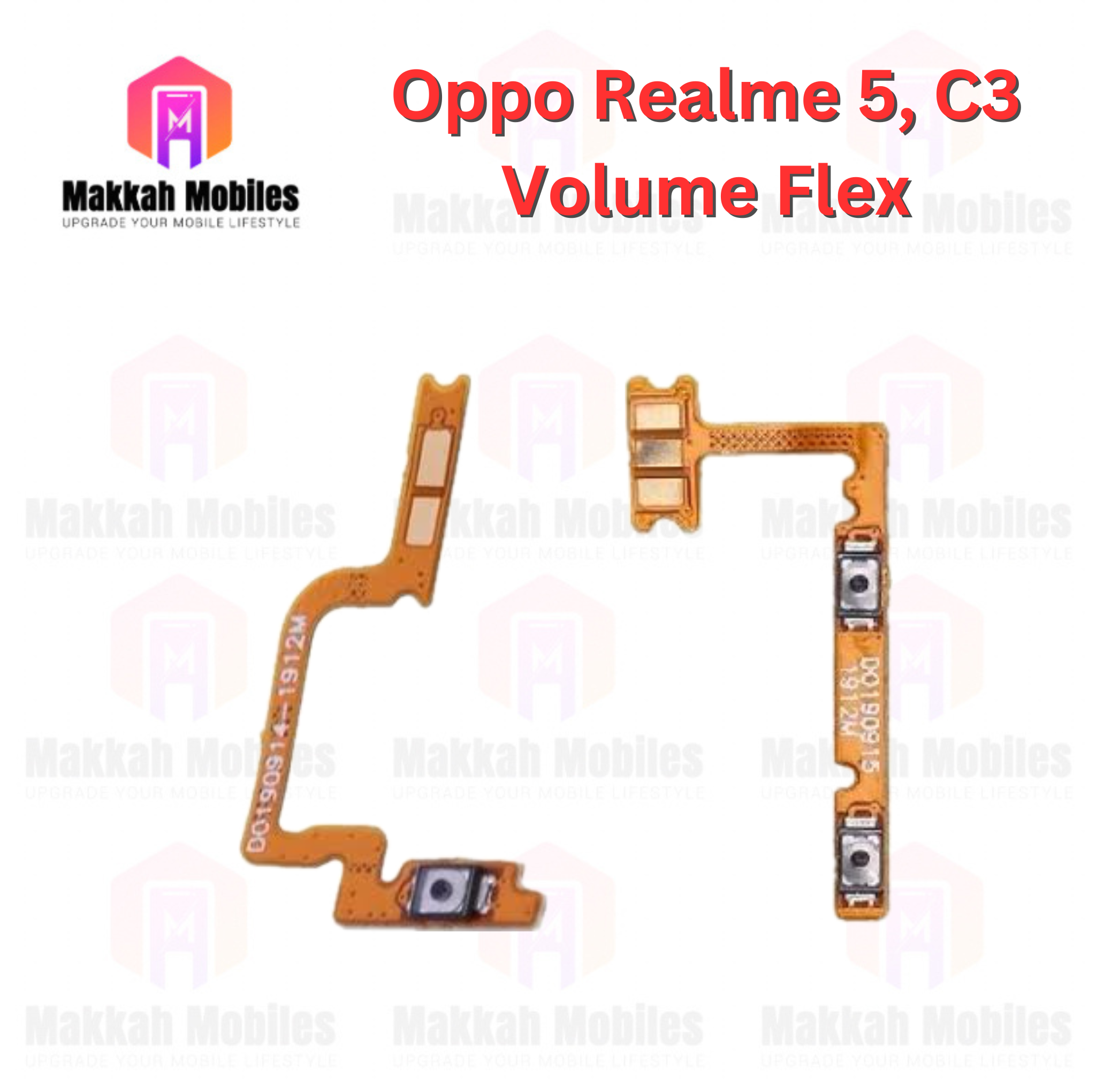 Oppo Realme 5, C3 Volume Button Power On Off Strip Replacement