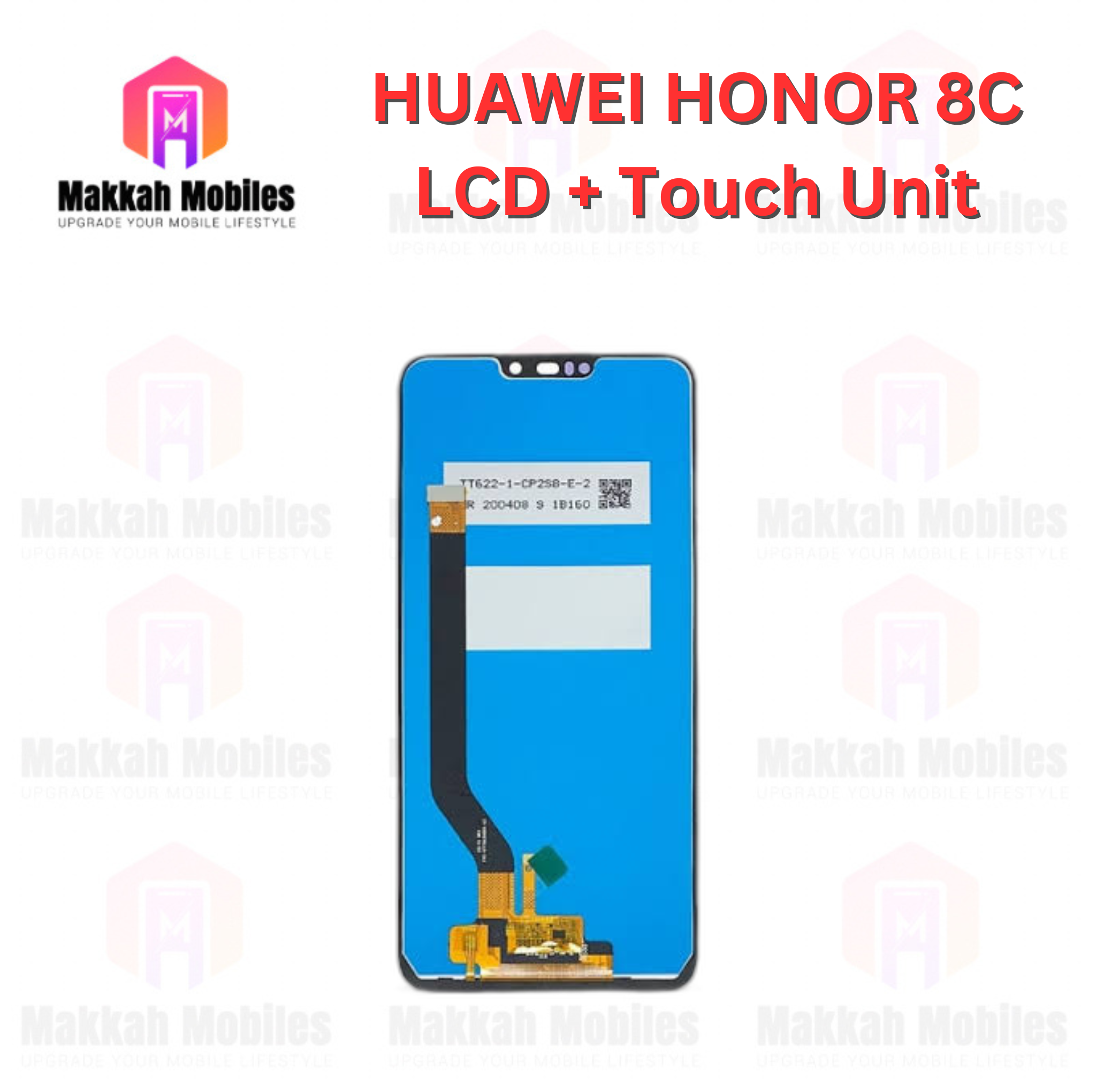 Huawei Honor 8C LCD + Touch Complete Panel Unit