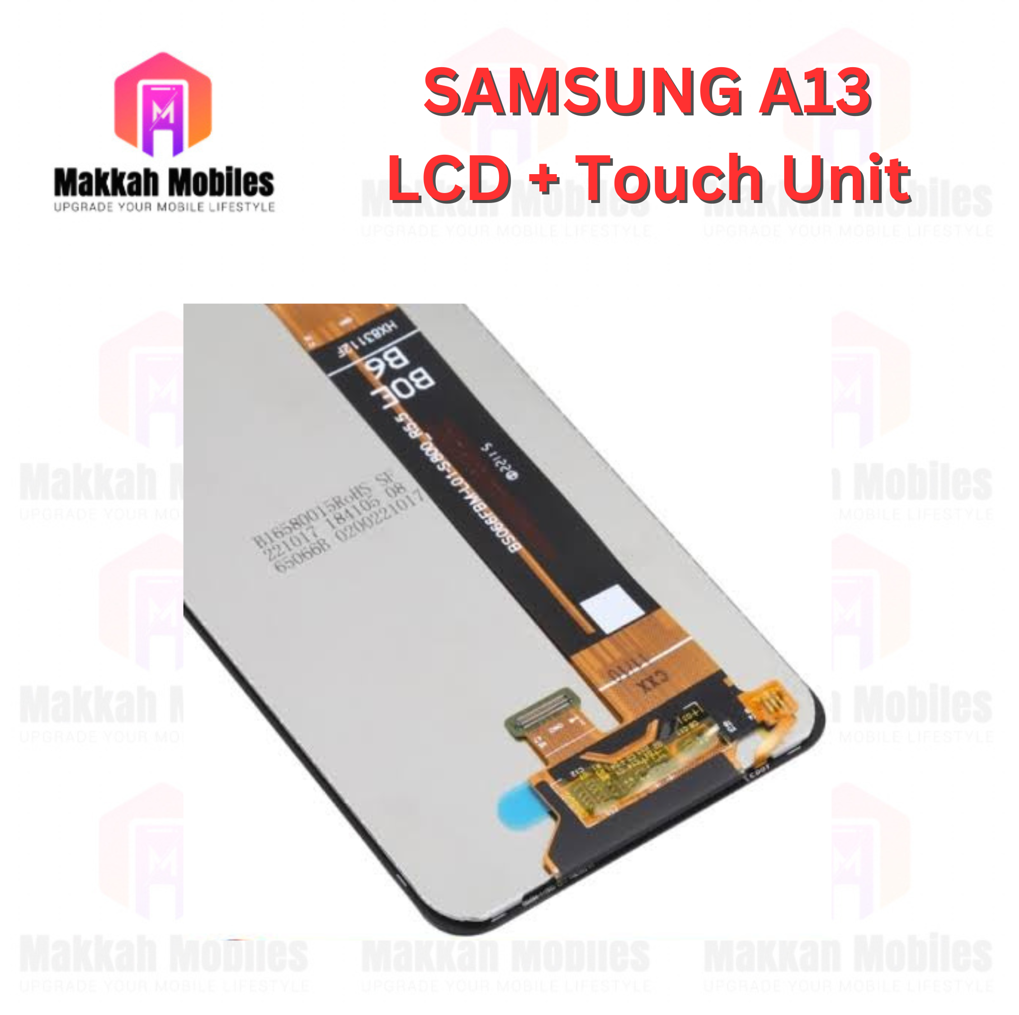 Samsung A13 LCD + Touch Complete Panel Unit