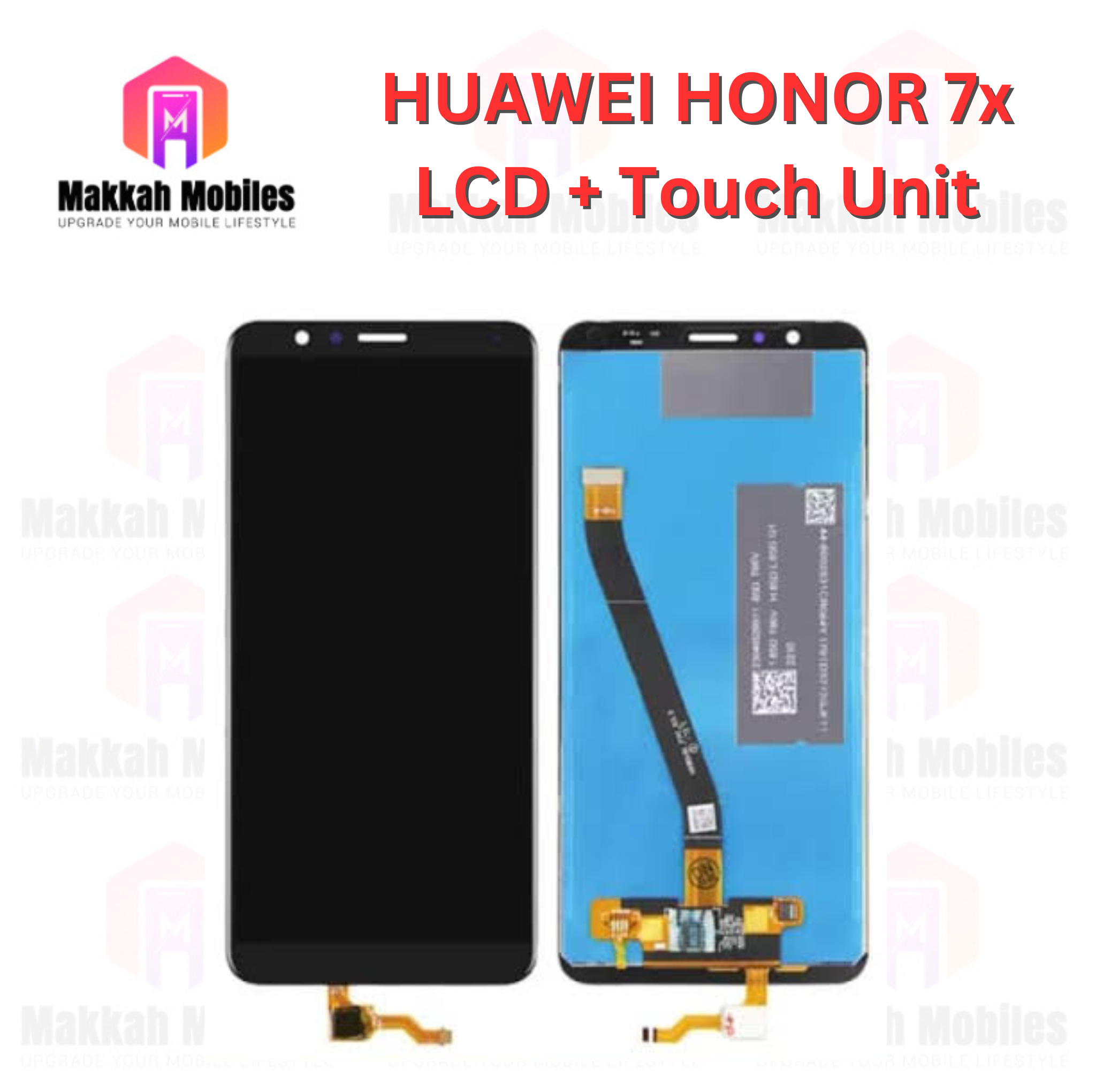 Huawei Honor 7x LCD Display + Touch Complete Panel Unit