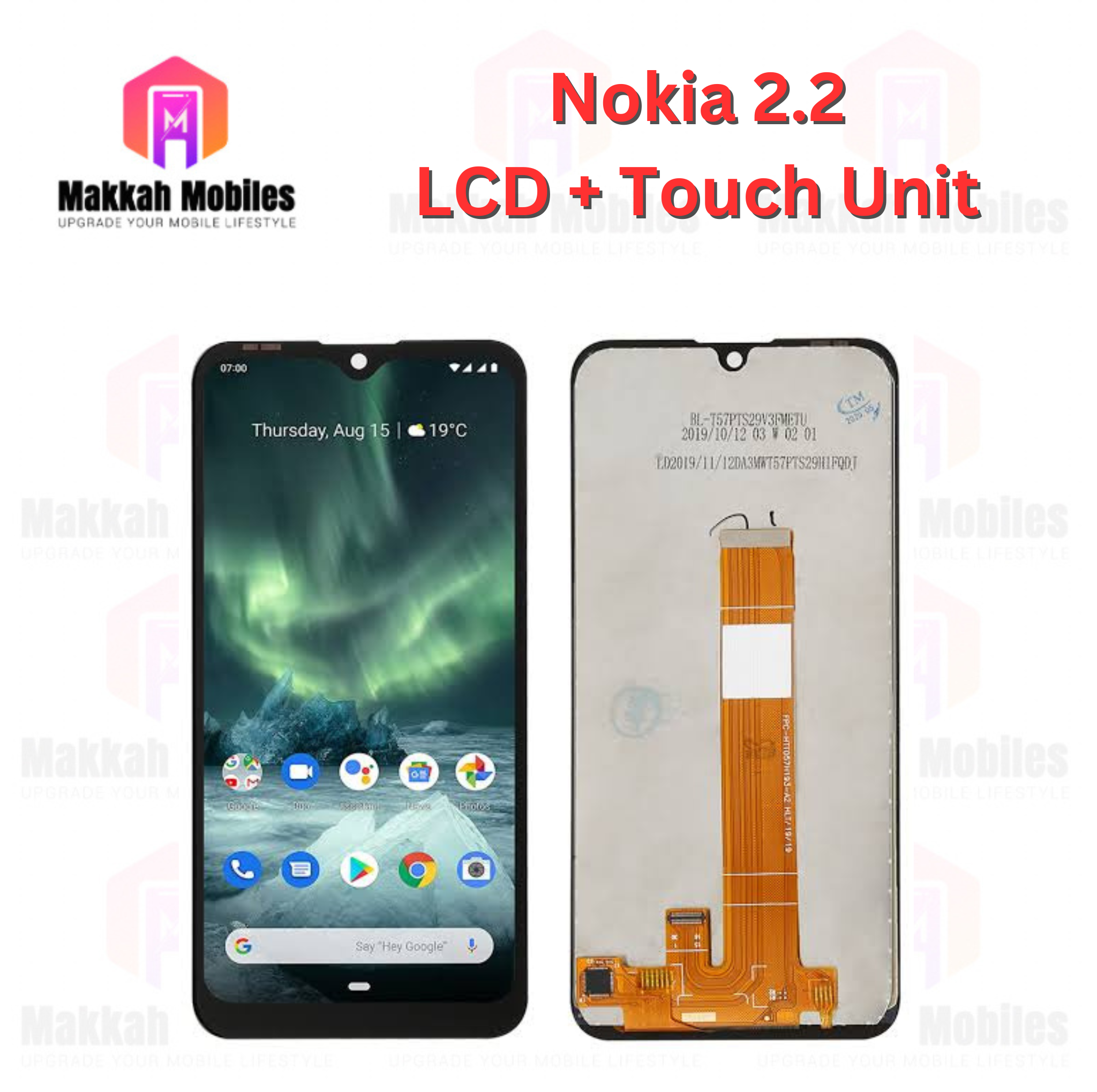 Nokia 2.2 LCD + Touch Complete Panel Unit