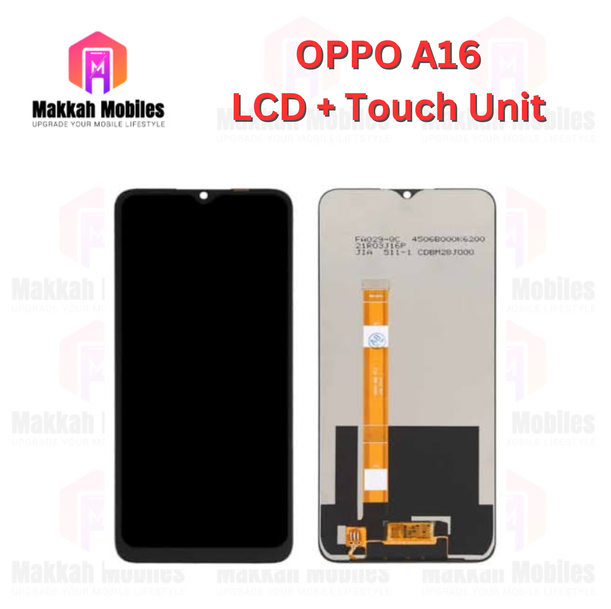 Oppo A16 LCD + Touch Complete Panel Unit