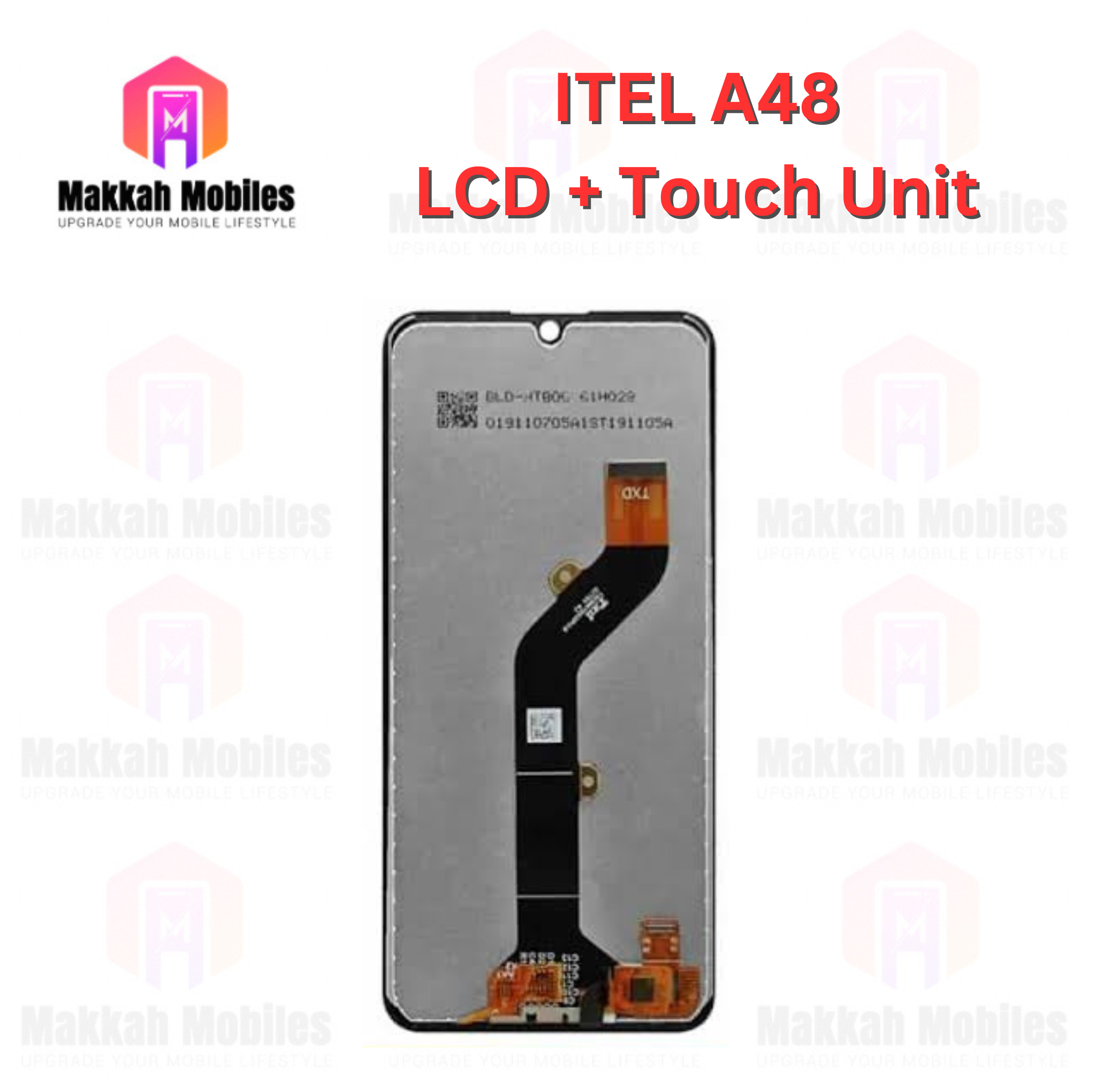 Itel A48 LCD + Touch Complete Panel Unit