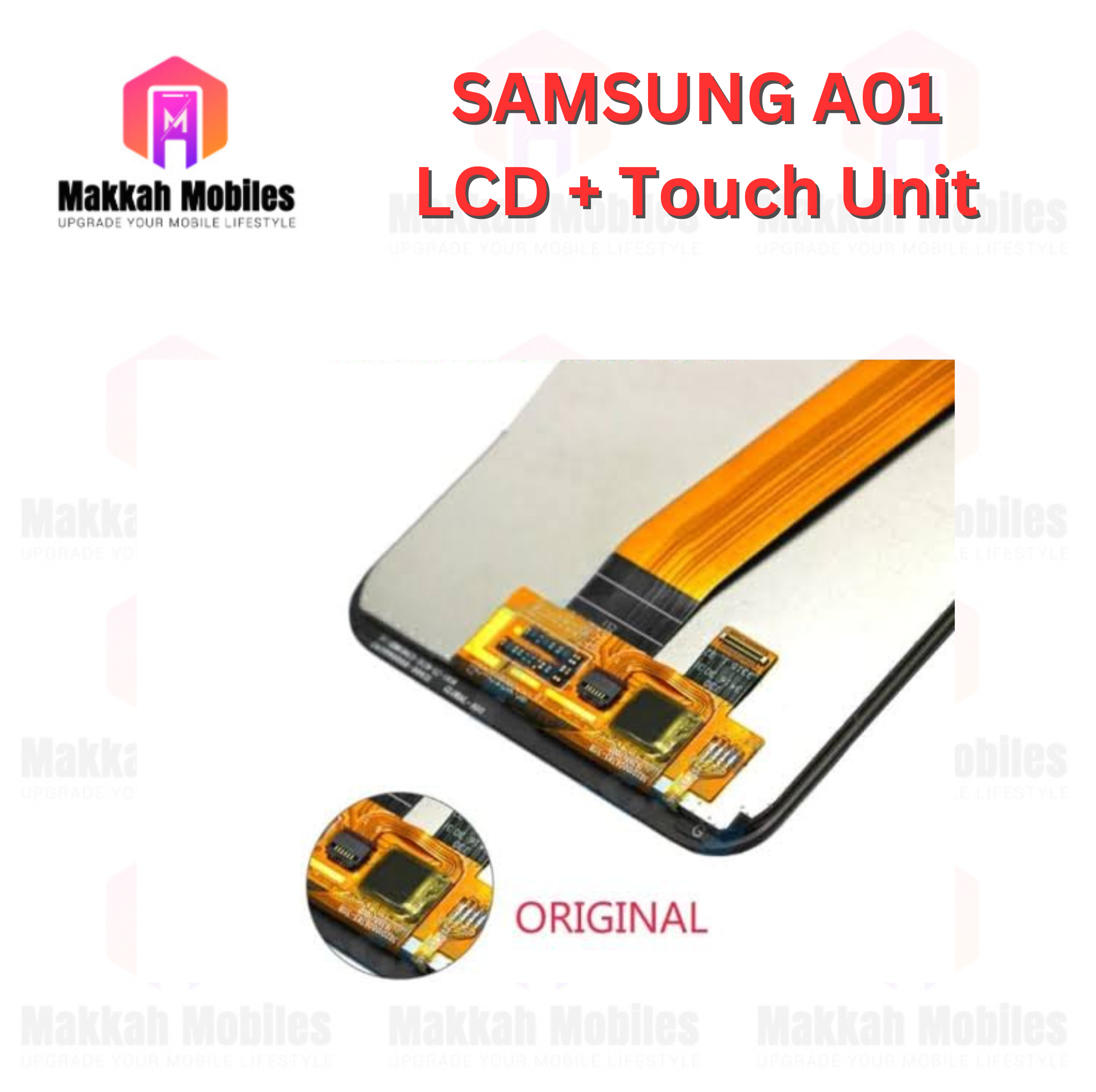 Samsung A01 LCD + Touch Complete Panel Unit