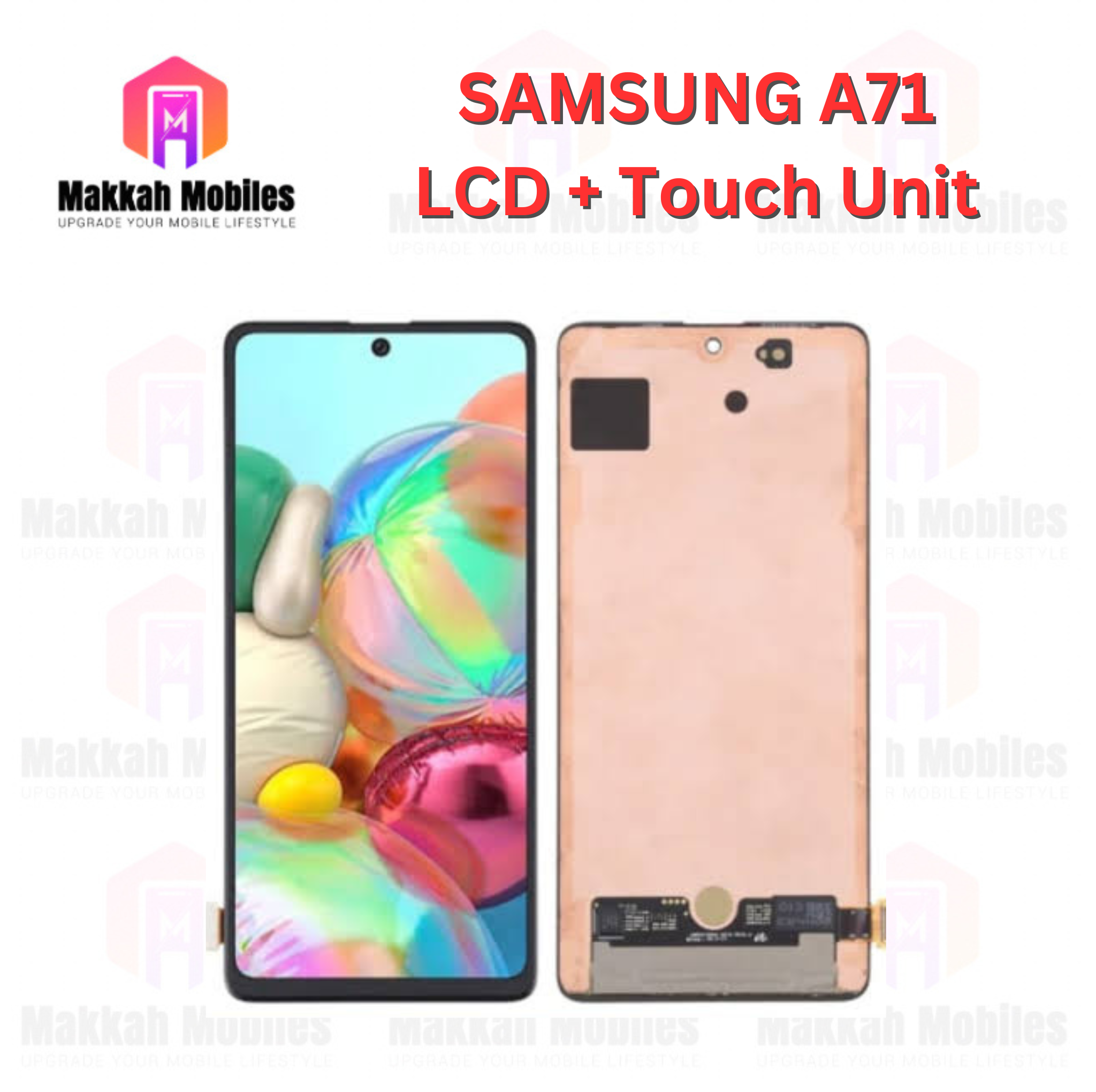 Samsung A71 (IC) LCD + Touch Complete Panel Unit