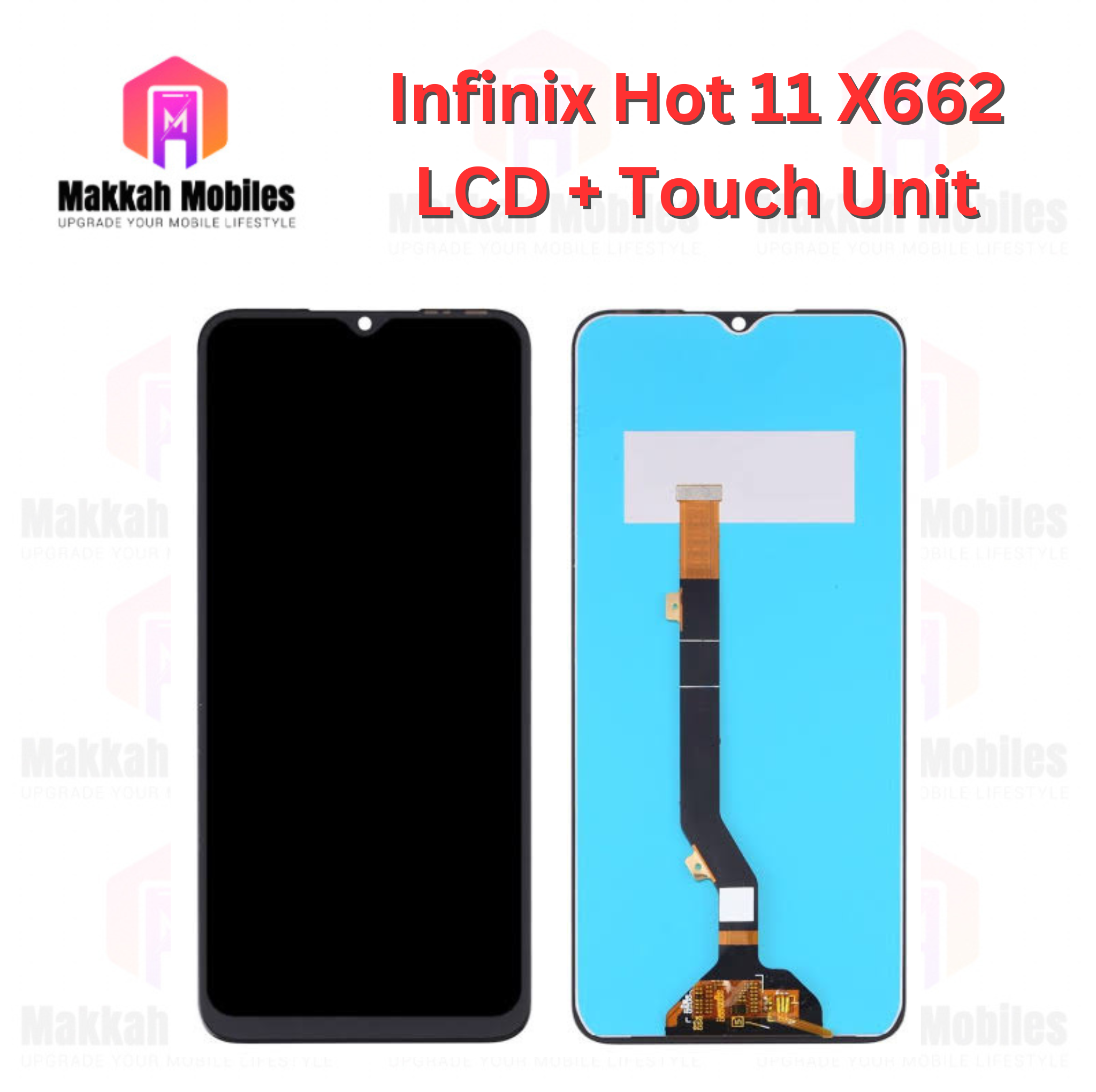 Infinix Hot 11 X662 LCD + Touch Complete Panel Unit