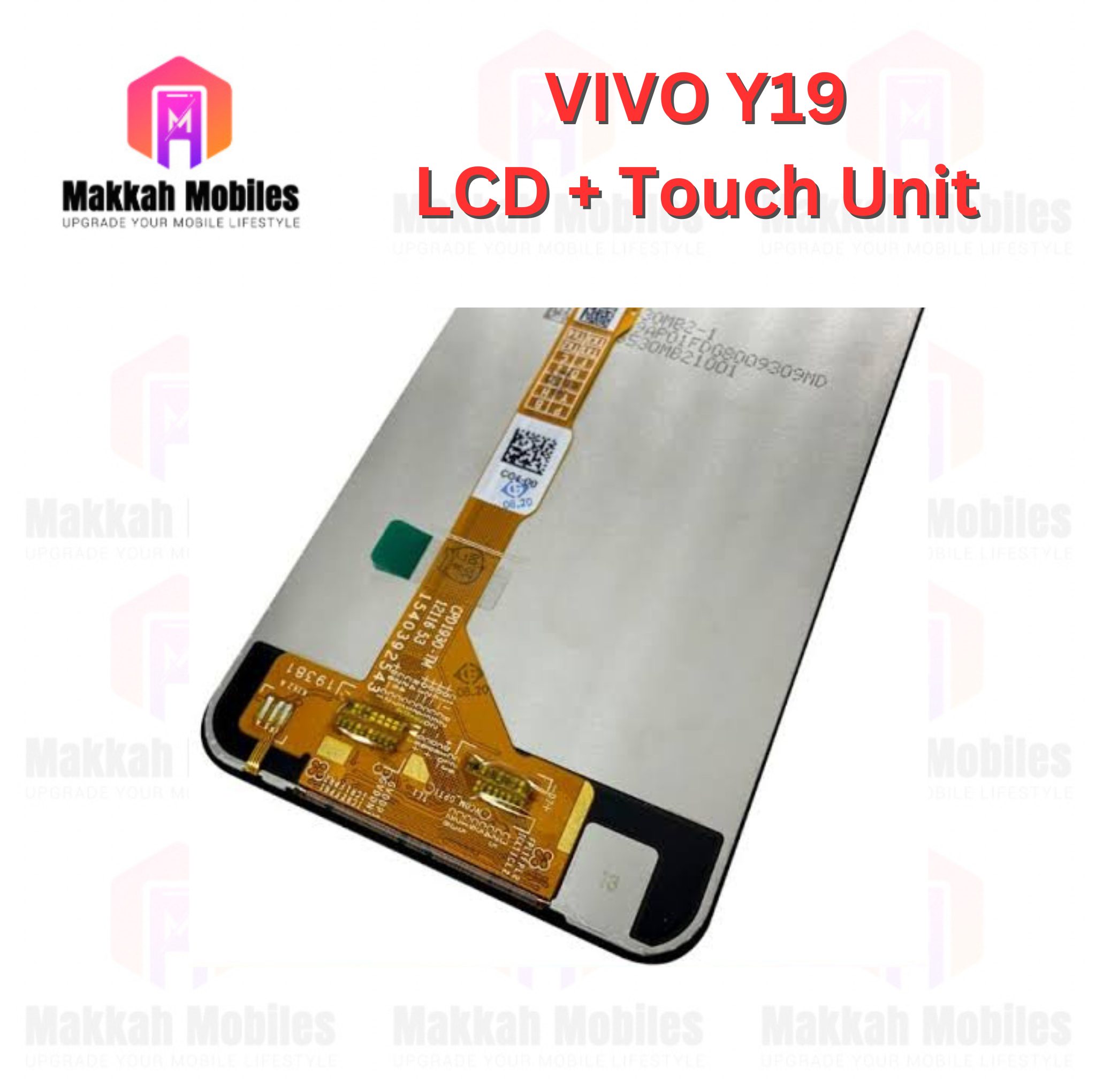 Vivo Y19 LCD + Touch Complete panel unit