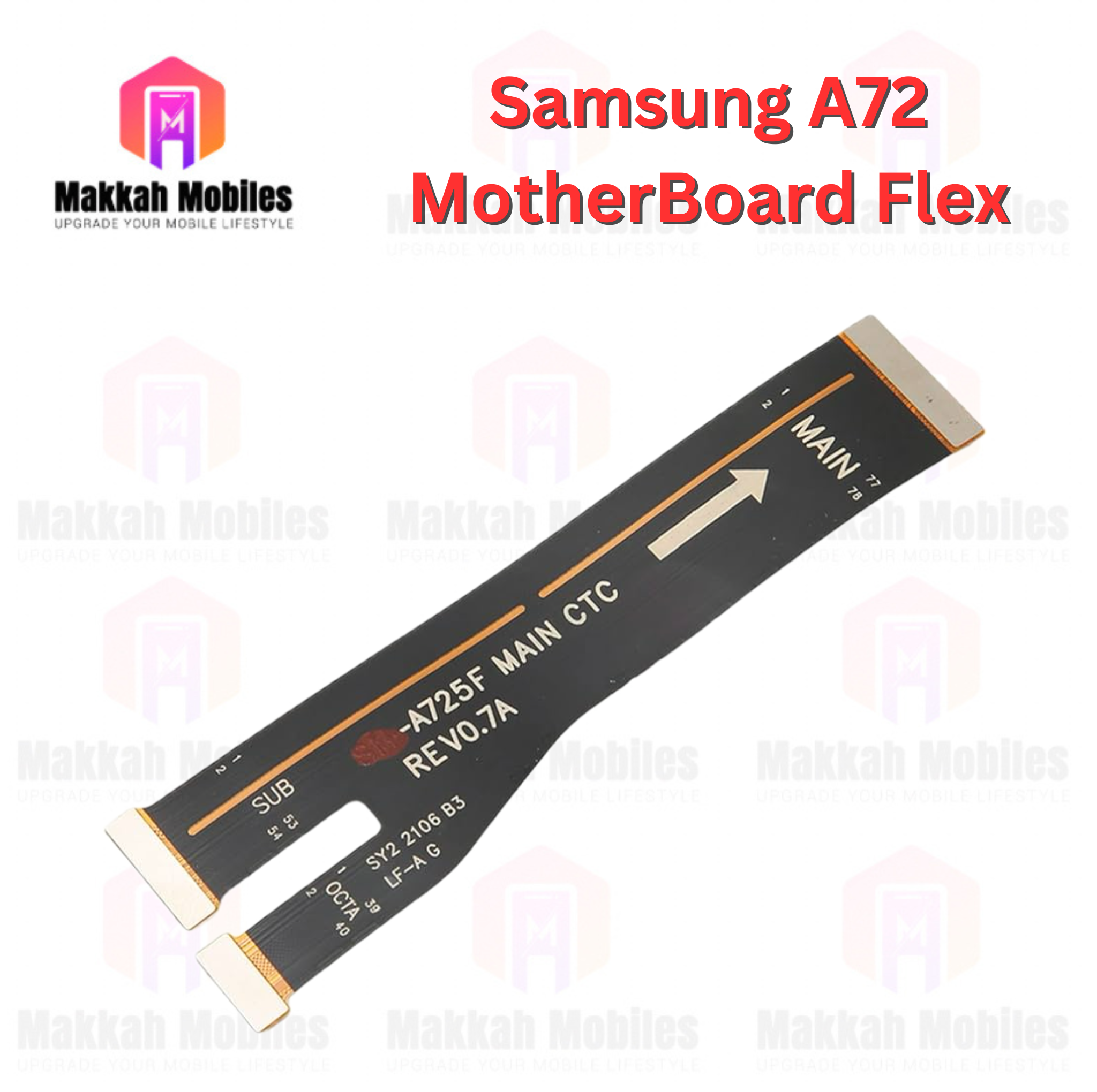 Samsung A72 Main Board Strip Motherboard Connector Cable Flex