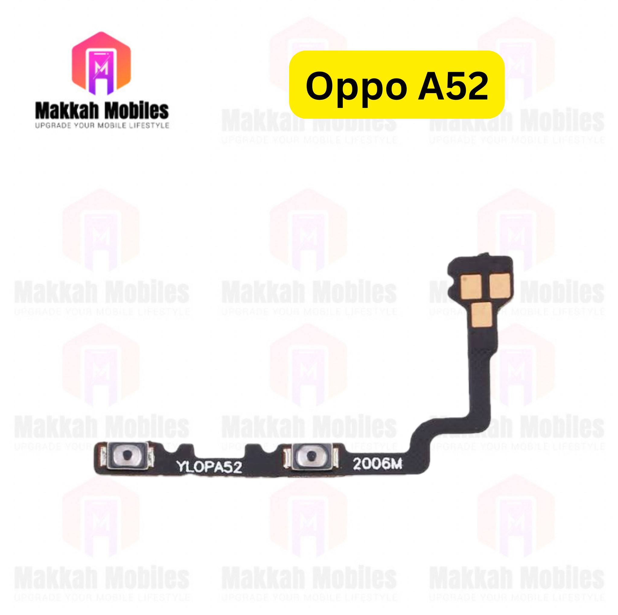 Oppo A52 Power On Off Button Strip Volume Flex