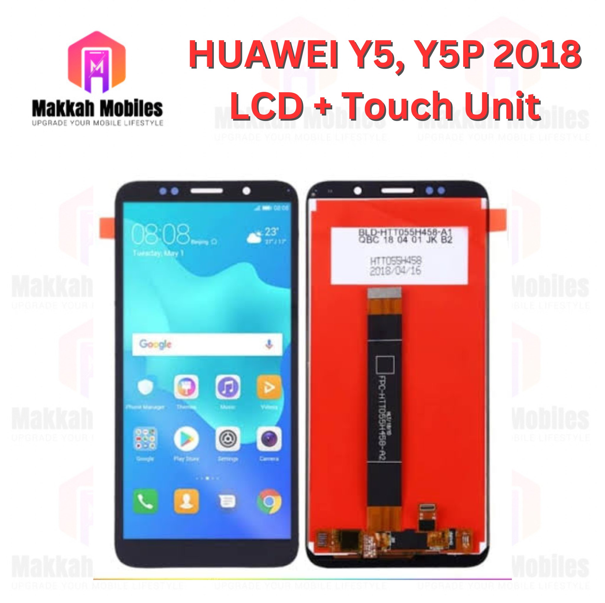 Huawei Y5, Y5 Prime 2018 LCD + Touch Screen Complete Panel Unit