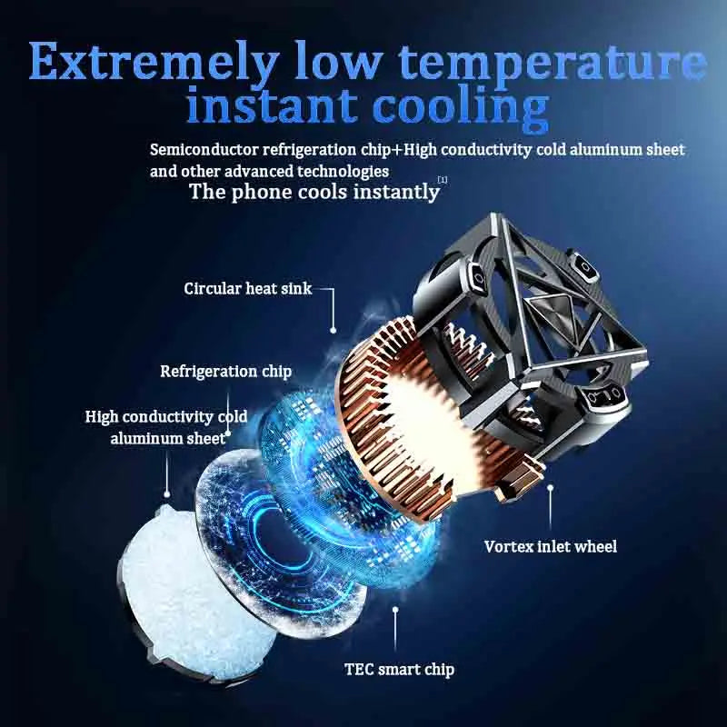 N21 Mobile Phone Cooler Magnetic Semiconductor Radiator