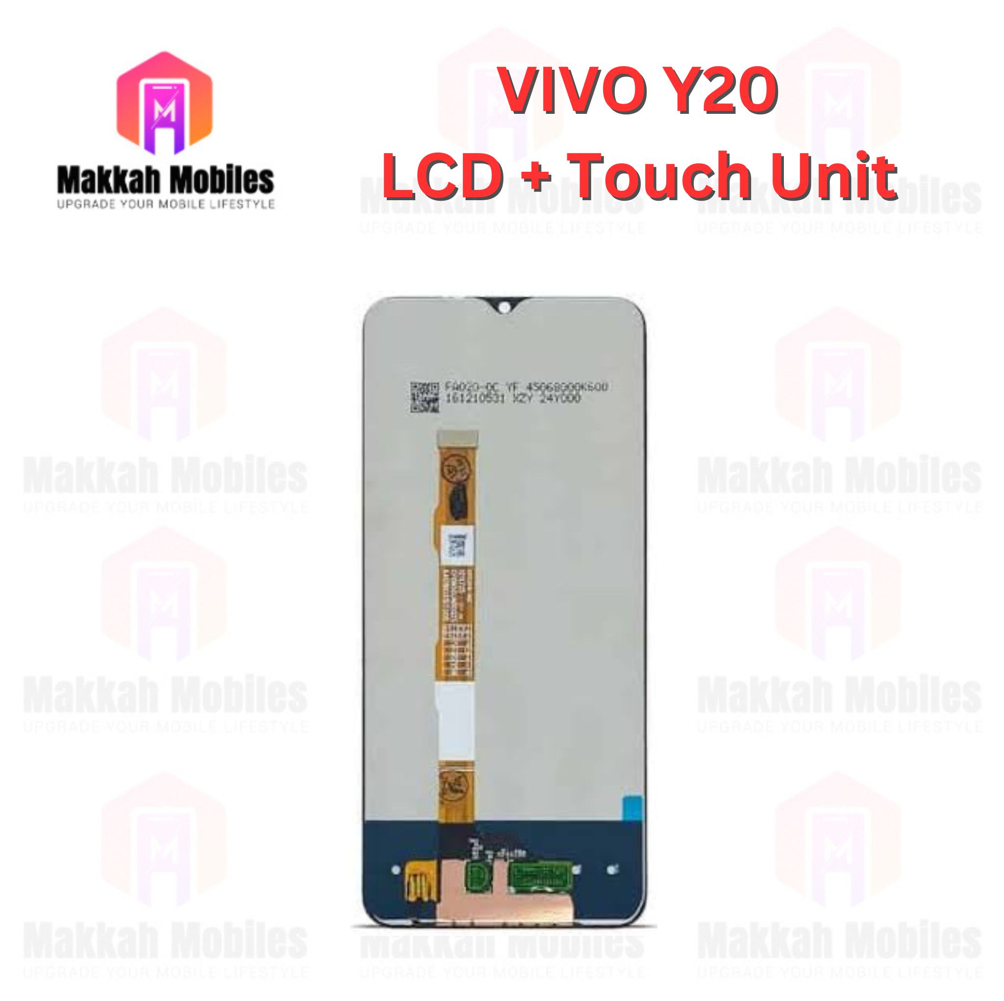 Vivo Y20 LCD + Touch Complete Panel Unit