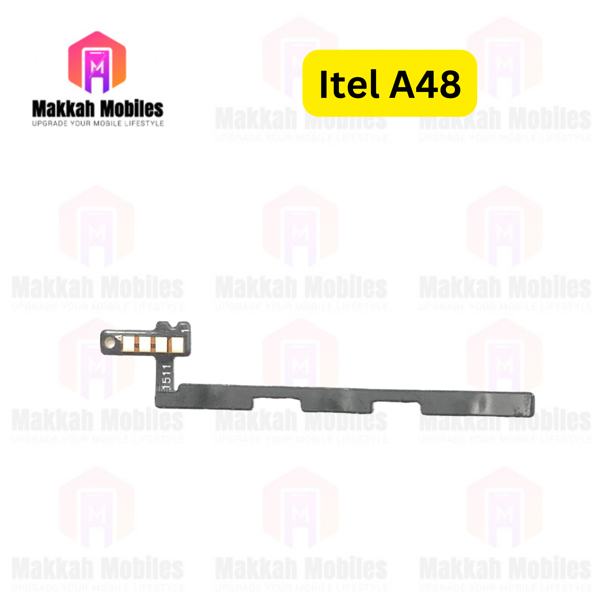 Itel A48 Power Button On Off Strip Volume Flex