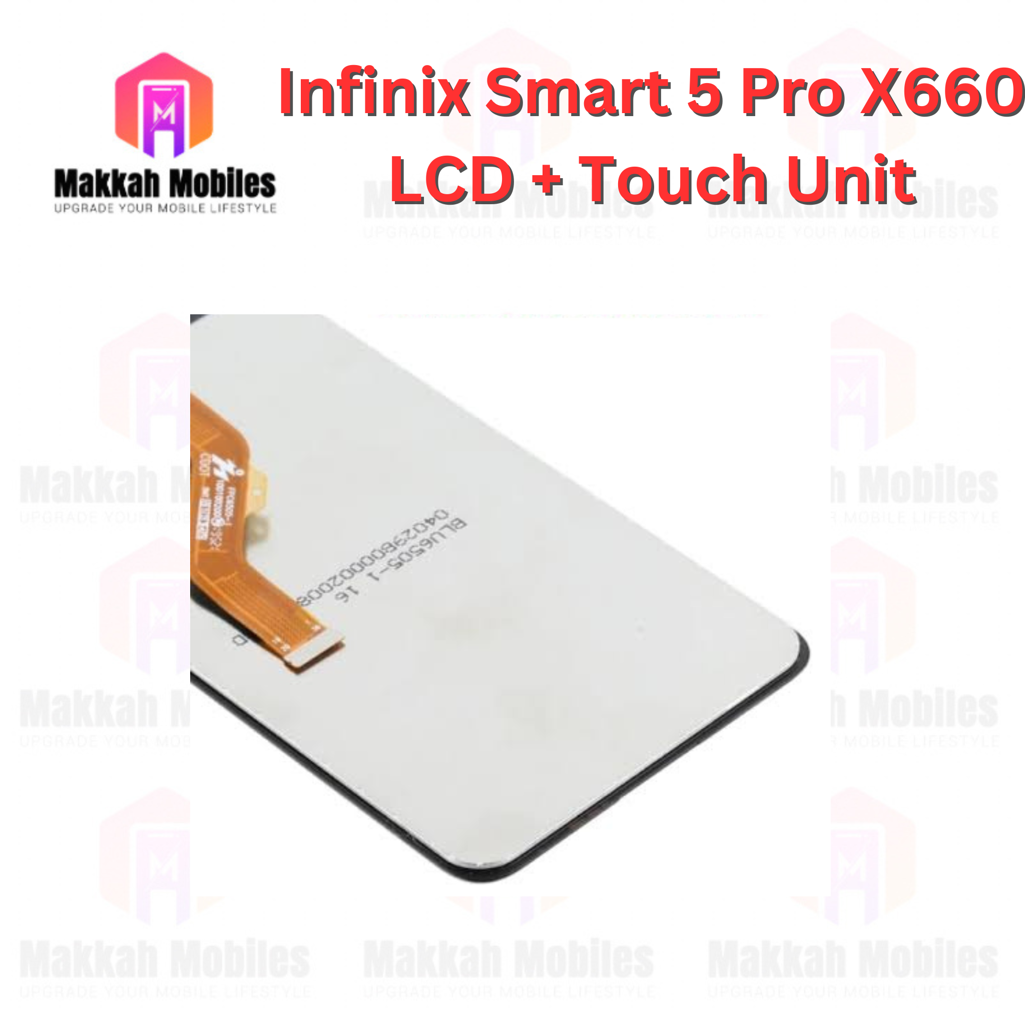 Infinix Smart 5 Pro LCD + Touch Complete Panel Unit