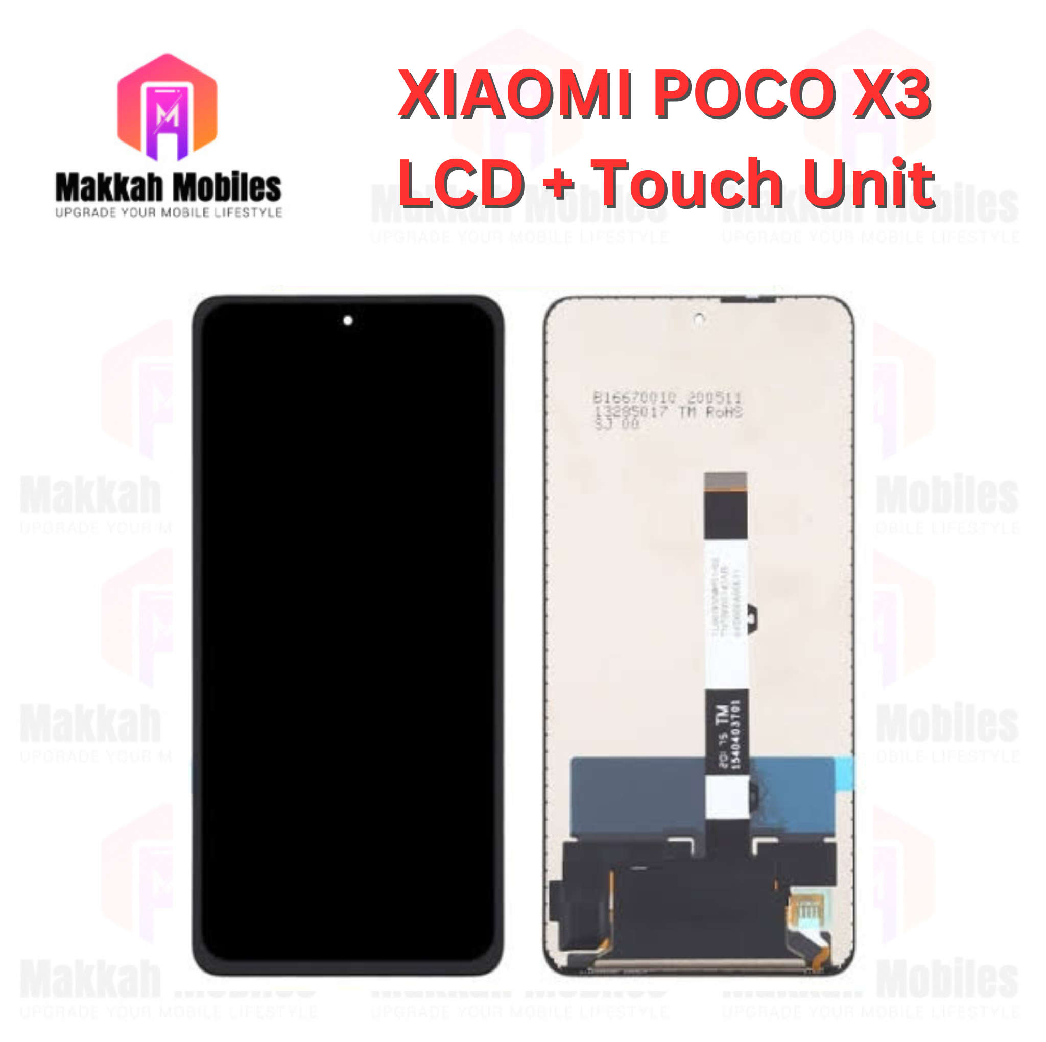 Xiaomi Redmi Poco X3 LCD + Touch Complete Panel Unit