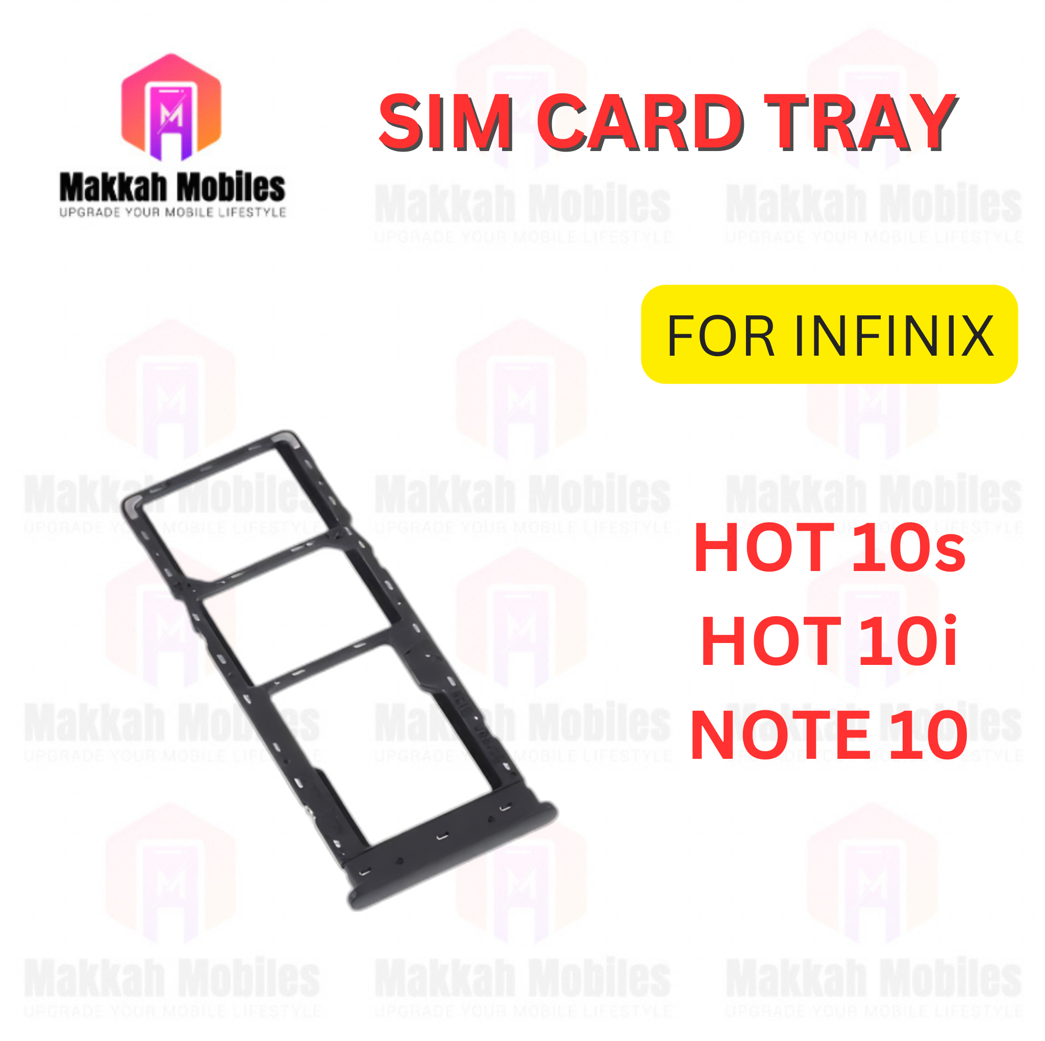 Infinix Hot 10s, Hot 10i, Note 10 Sim Tray Replacement