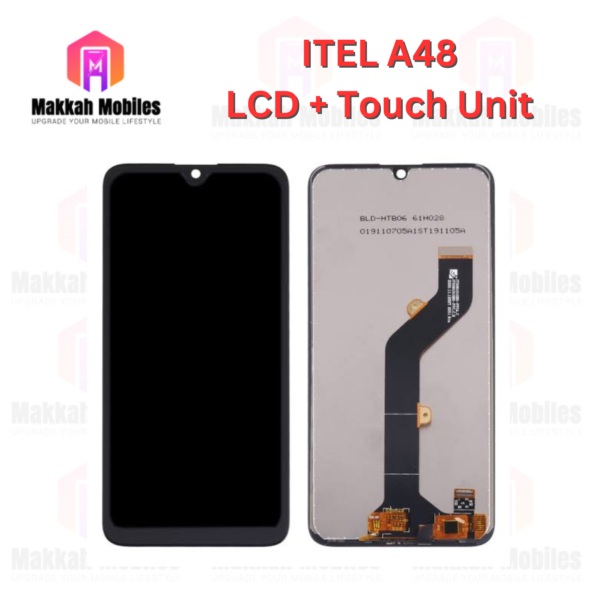 Itel A48 LCD + Touch Complete Panel Unit