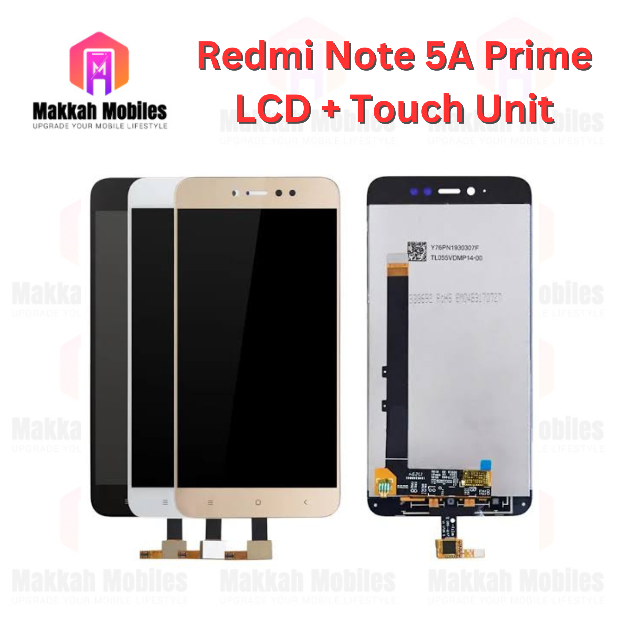 Xiaomi Redmi Note 5A Prime LCD + Touch Complete Panel Unit