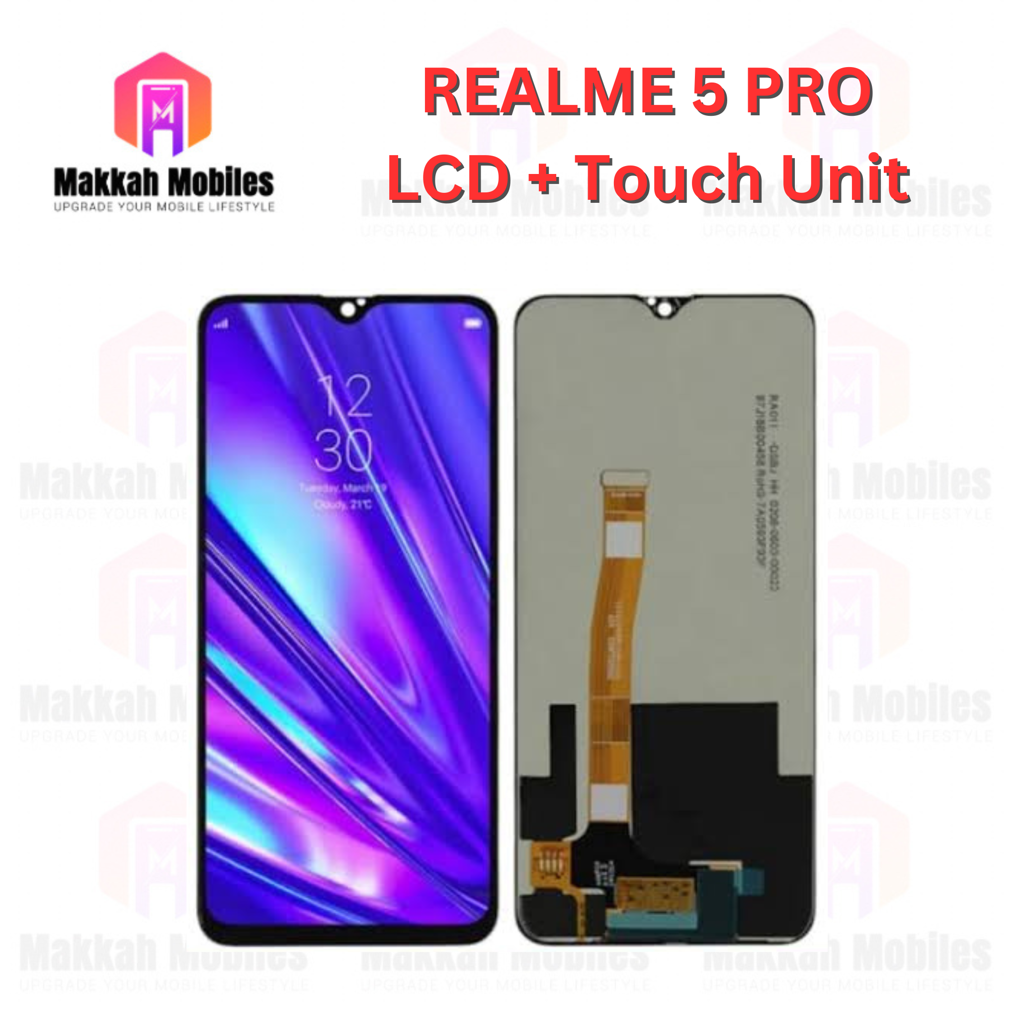 Realme 5 Pro LCD + Touch Complete Panel Unit