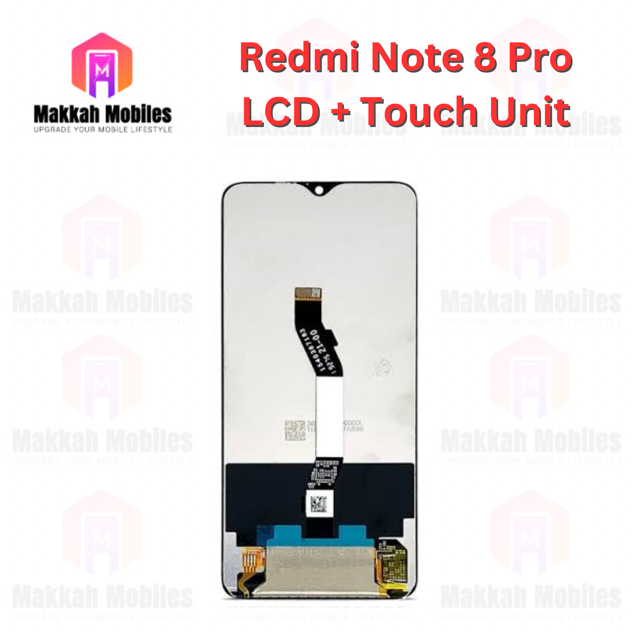 Xiaomi Redmi Note 8 Pro LCD + Touch Complete Panel Unit