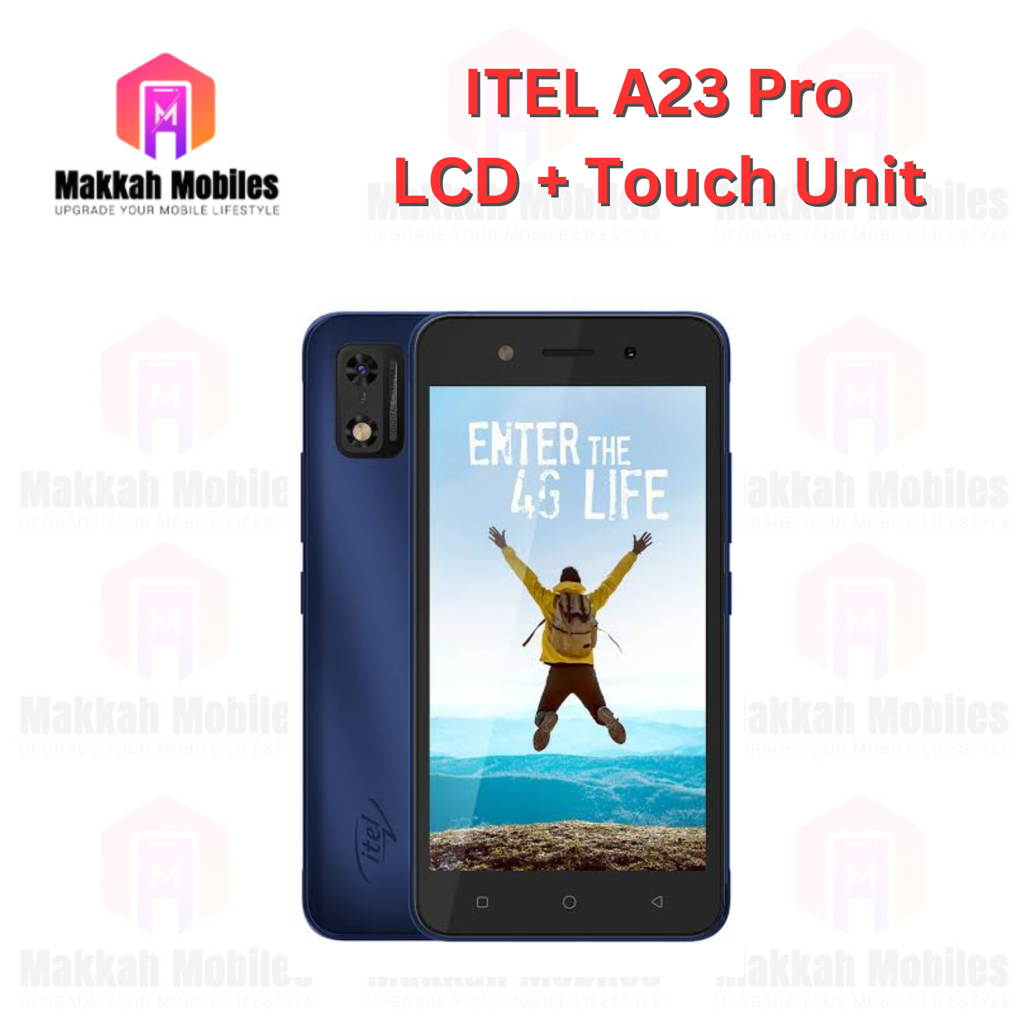 Itel A23 Pro LCD + Touch Complete Panel Unit